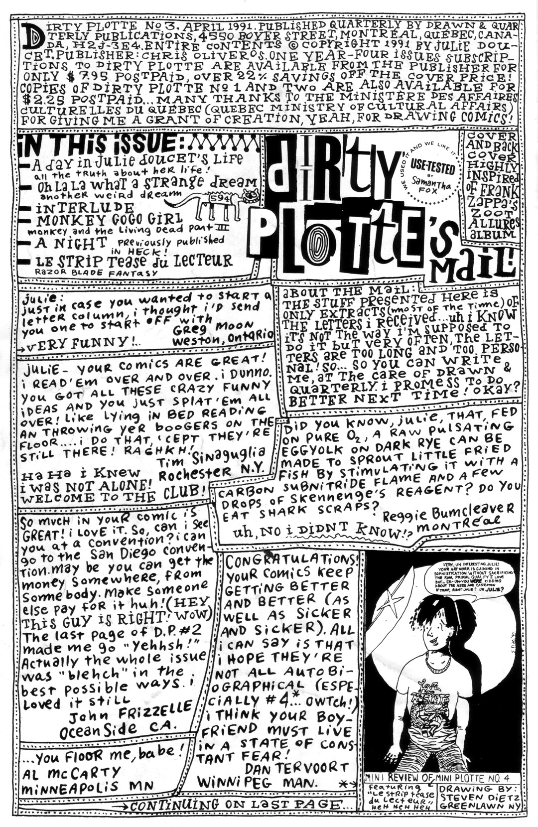 Read online Dirty Plotte comic -  Issue #3 - 2