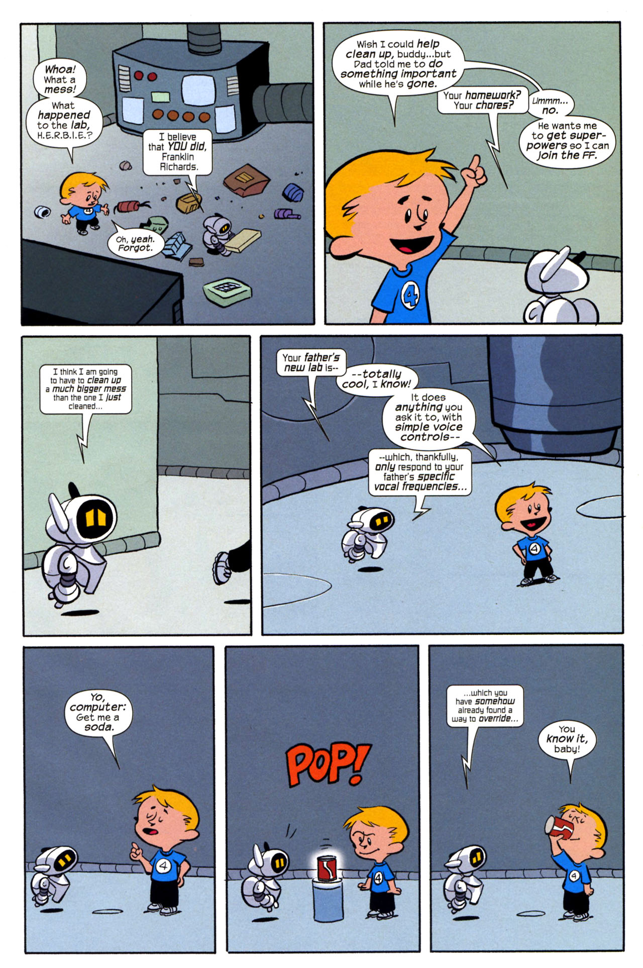 Read online Franklin Richards: Monster Mash comic -  Issue # Full - 24
