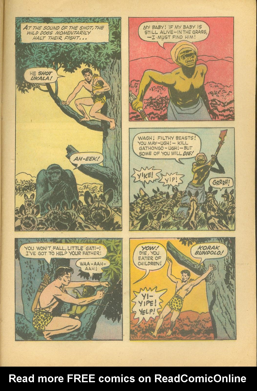 Read online Tarzan (1962) comic -  Issue #140 - 25