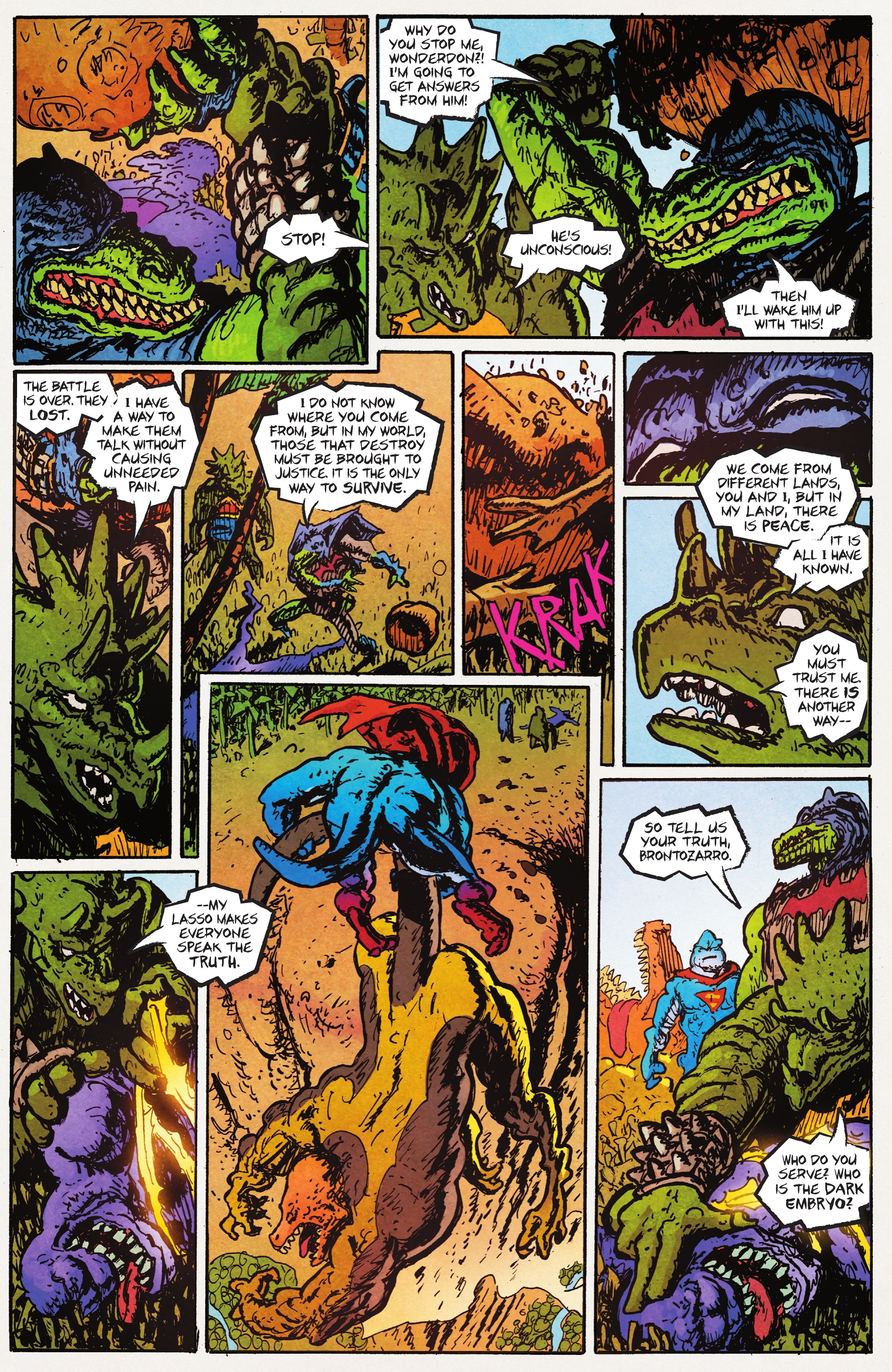 Read online The Jurassic League comic -  Issue #3 - 16