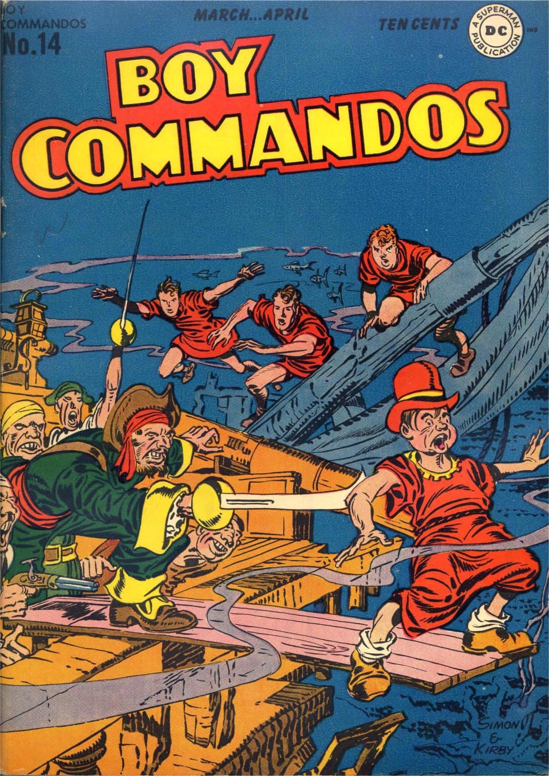 Read online Boy Commandos comic -  Issue #14 - 1