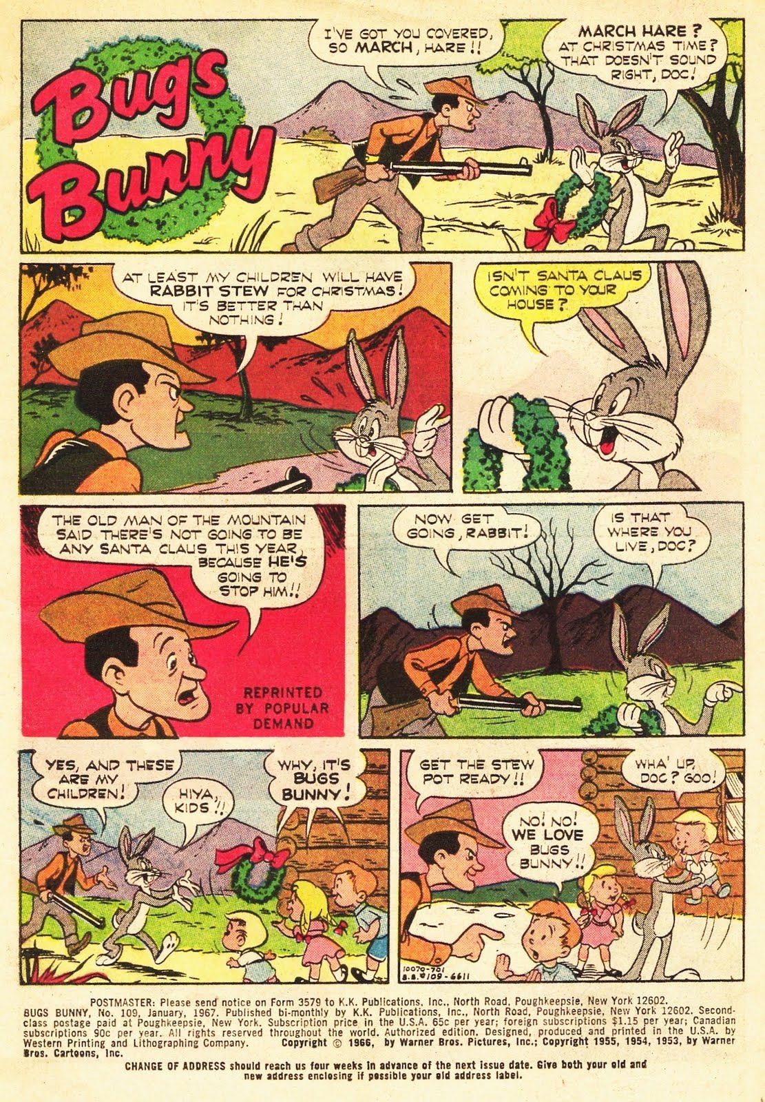 Read online Bugs Bunny comic -  Issue #109 - 2