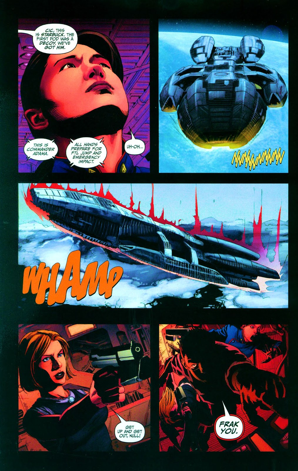 Battlestar Galactica: Season Zero issue 9 - Page 22