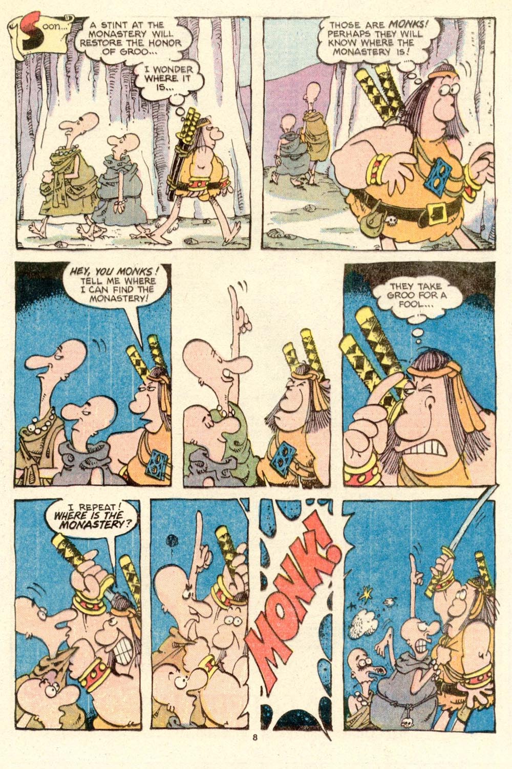 Read online Sergio Aragonés Groo the Wanderer comic -  Issue #15 - 8