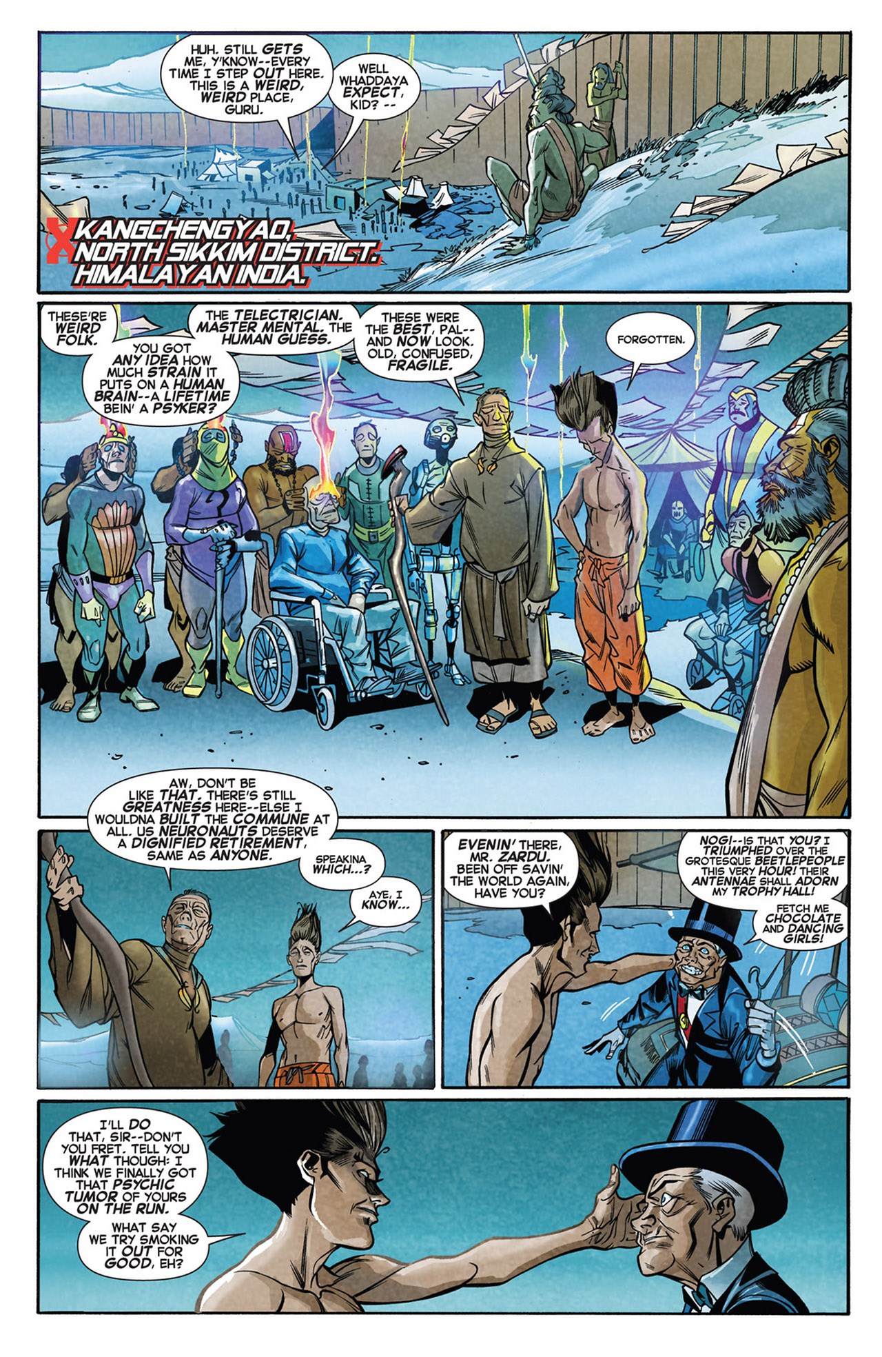 Read online X-Men: Legacy comic -  Issue #1 - 6