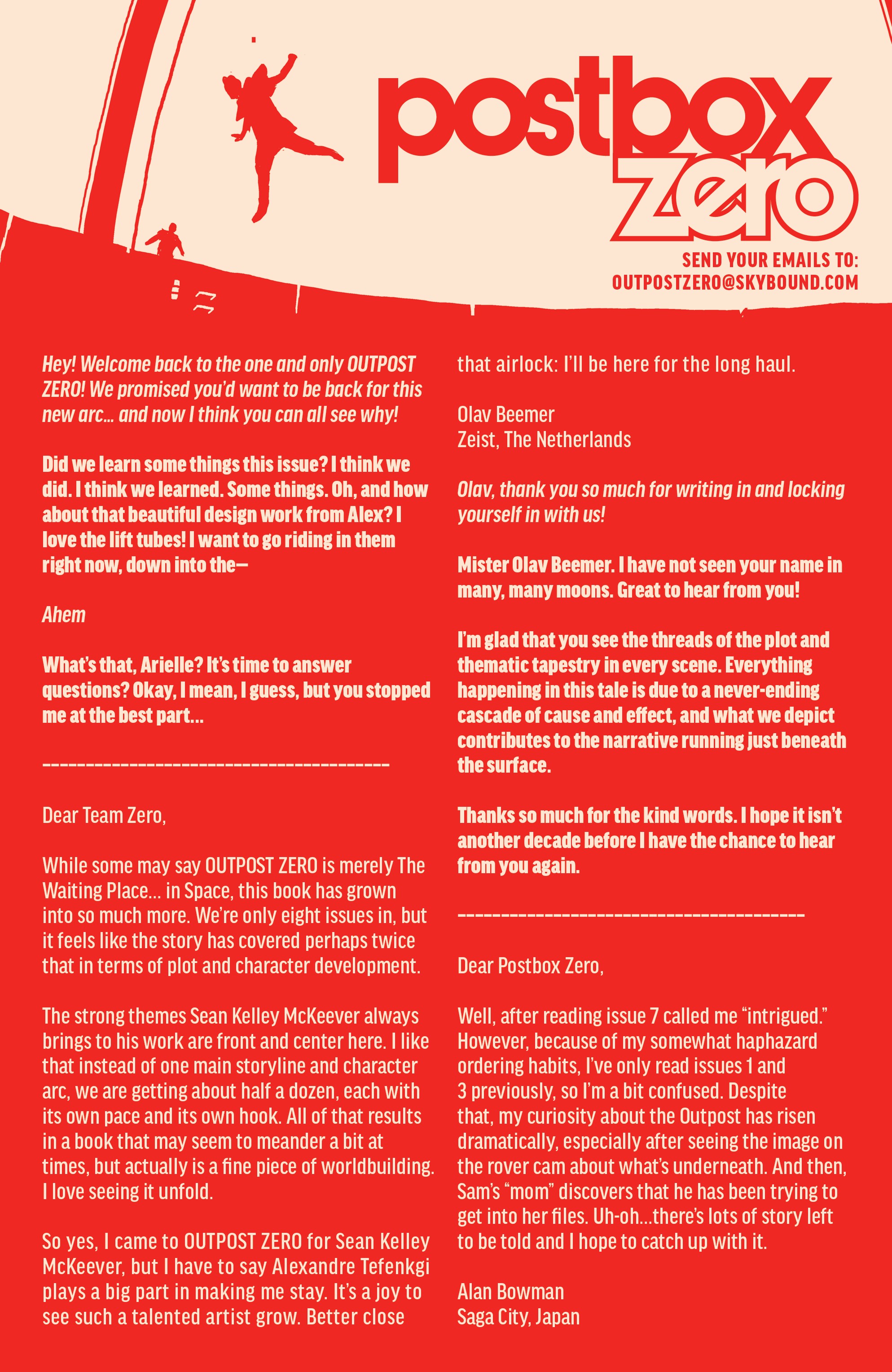 Read online Outpost Zero comic -  Issue #10 - 22