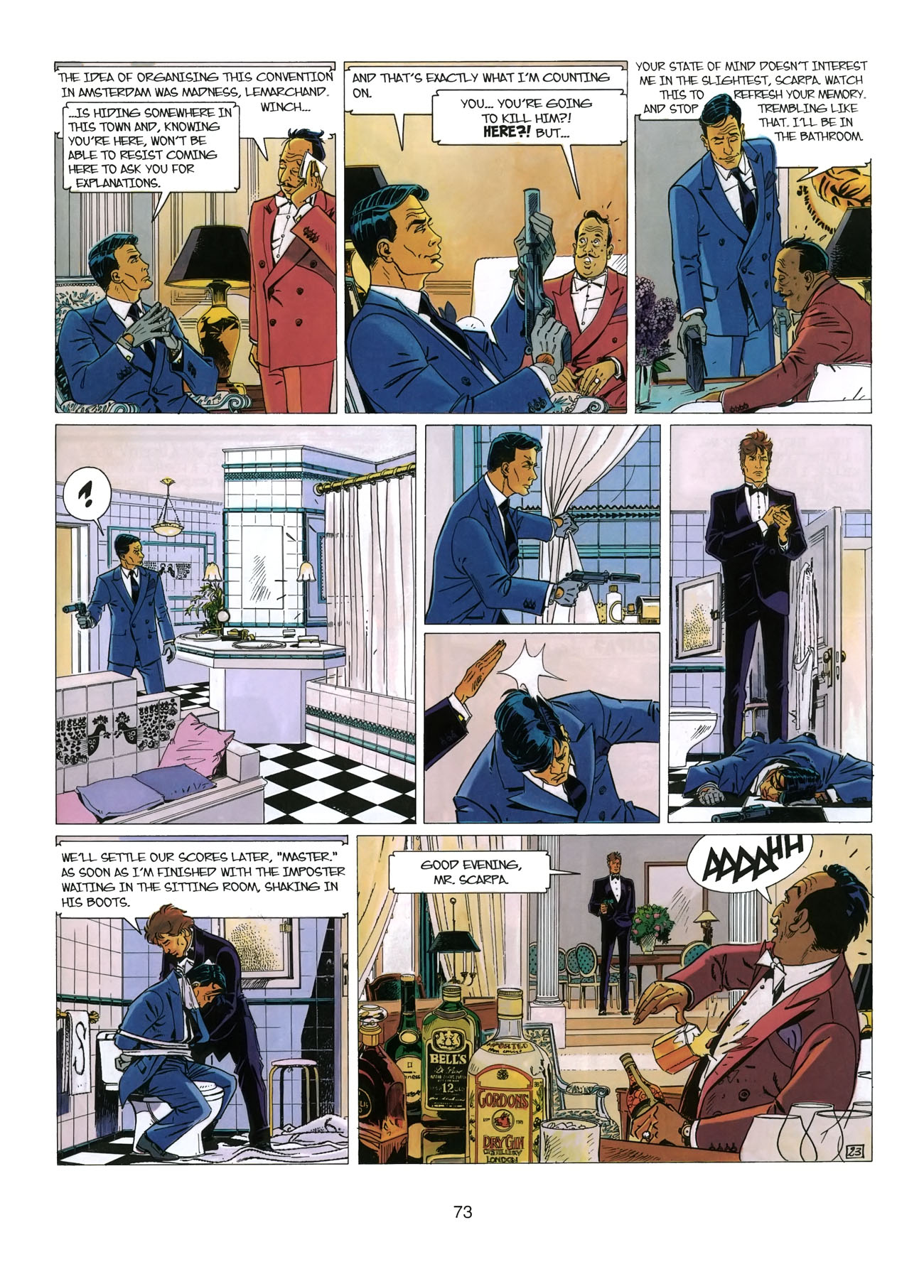 Read online Largo Winch comic -  Issue # TPB 3 - 74