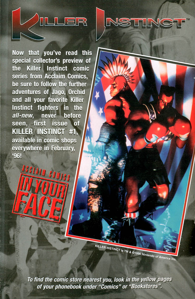 Read online Killer Instinct comic -  Issue # _Ashcan 1 - 18