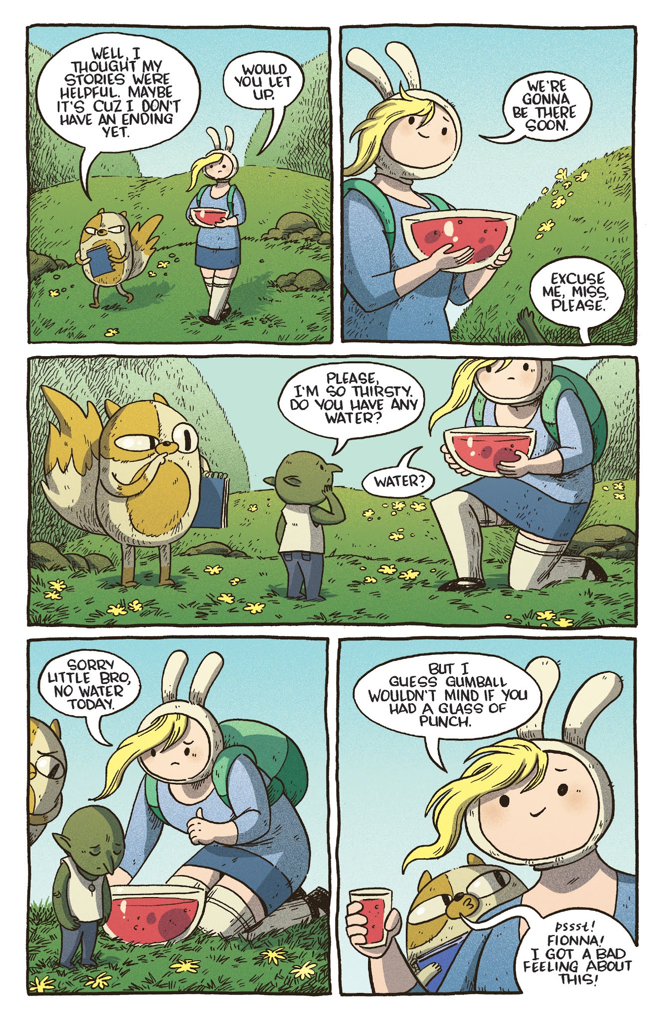 Read online Free Comic Book Day 2018 comic -  Issue # Adventure Time with Fionna and Cake - 19
