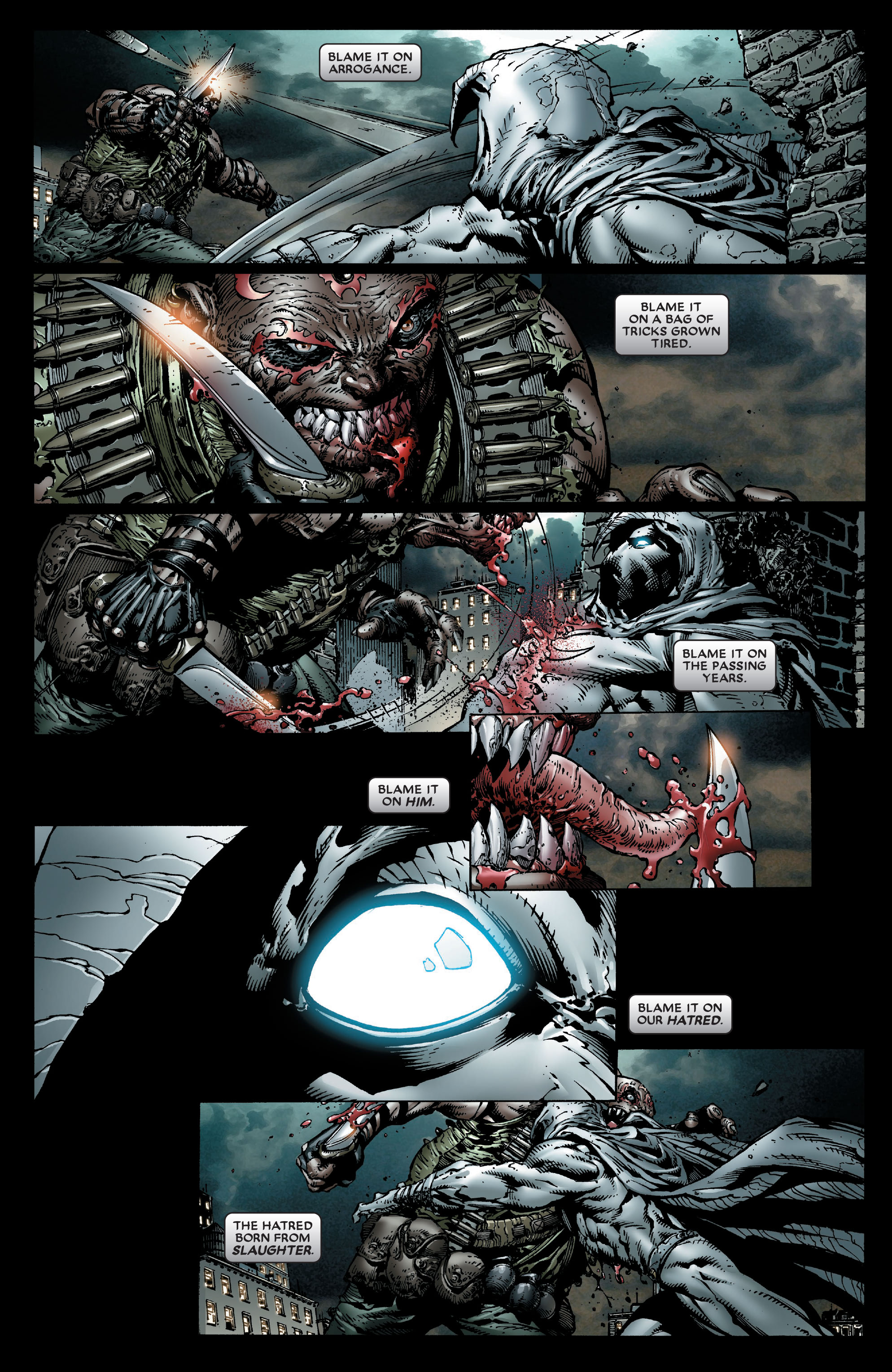 Read online Moon Knight by Huston, Benson & Hurwitz Omnibus comic -  Issue # TPB (Part 1) - 31
