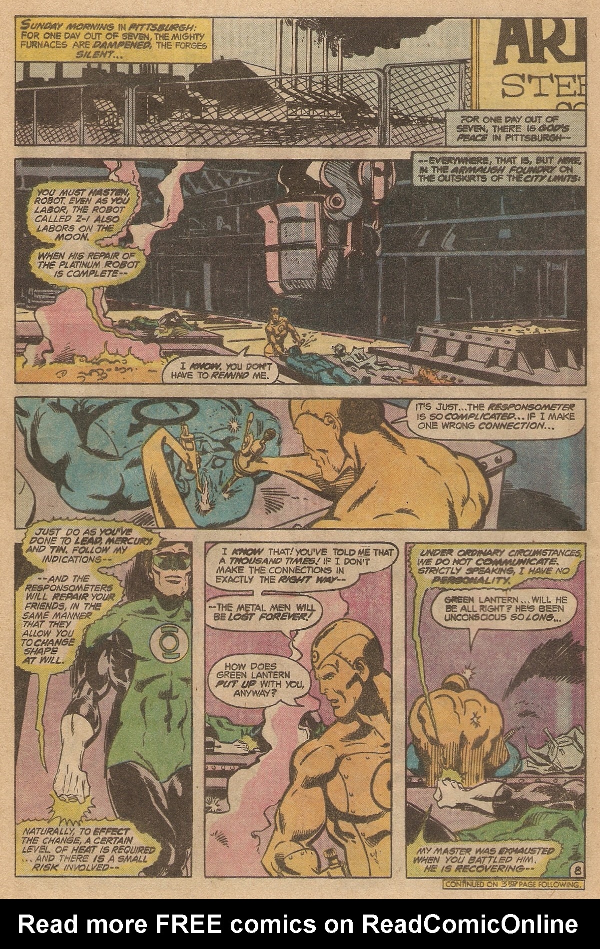 Read online Metal Men (1963) comic -  Issue #55 - 12