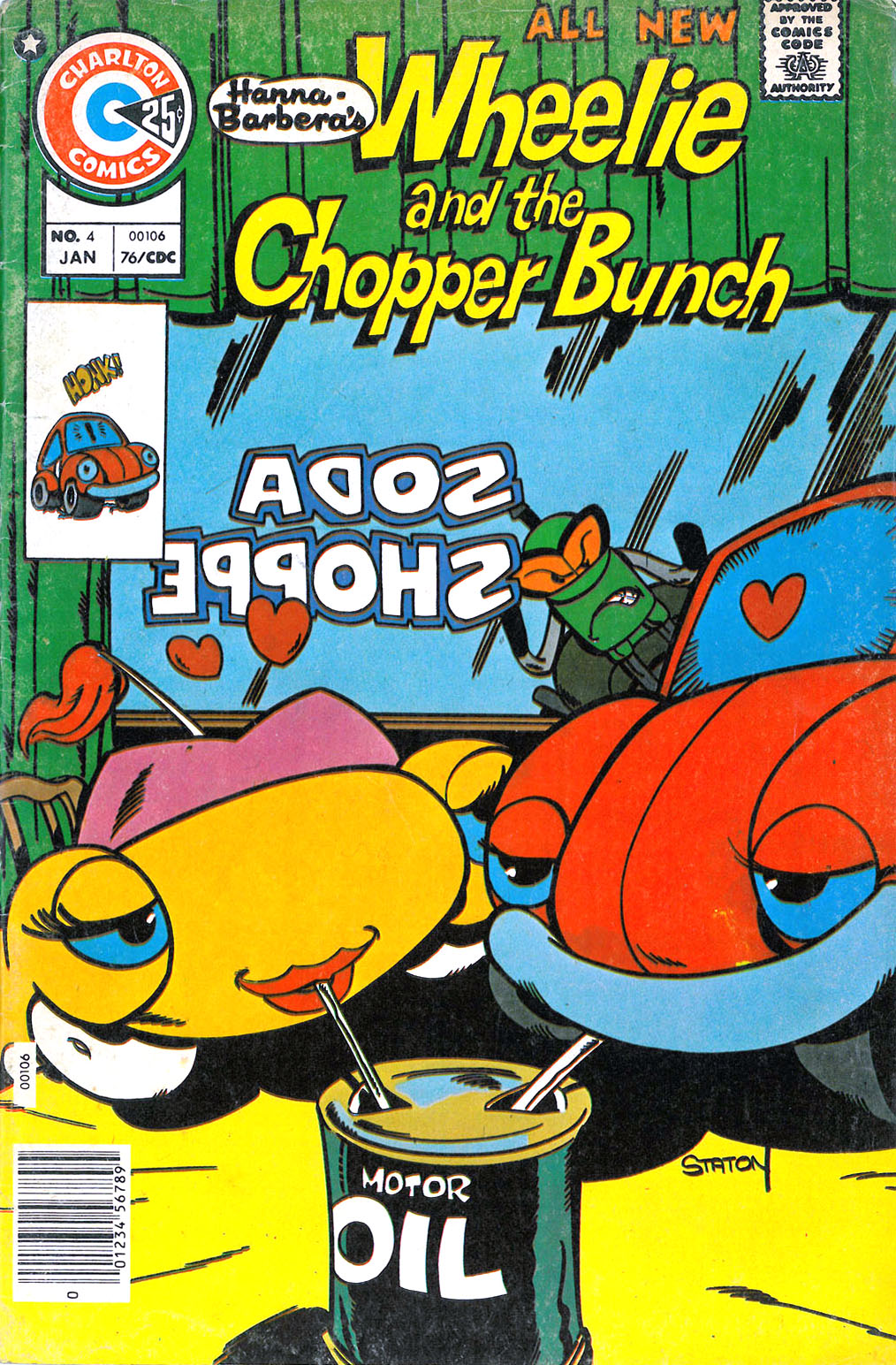 Read online Wheelie and the Chopper Bunch comic -  Issue #4 - 1