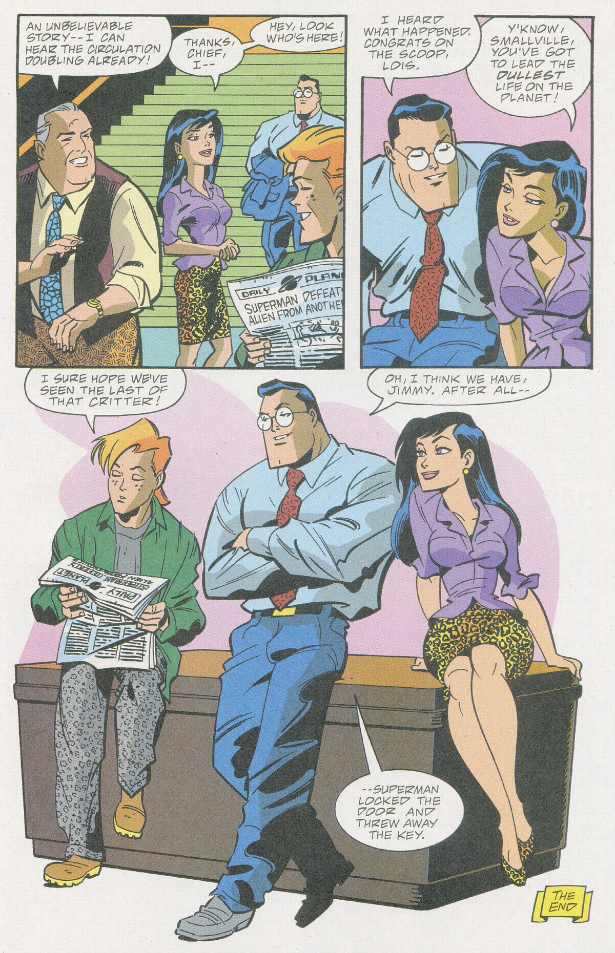 Read online Superman Adventures comic -  Issue #58 - 24