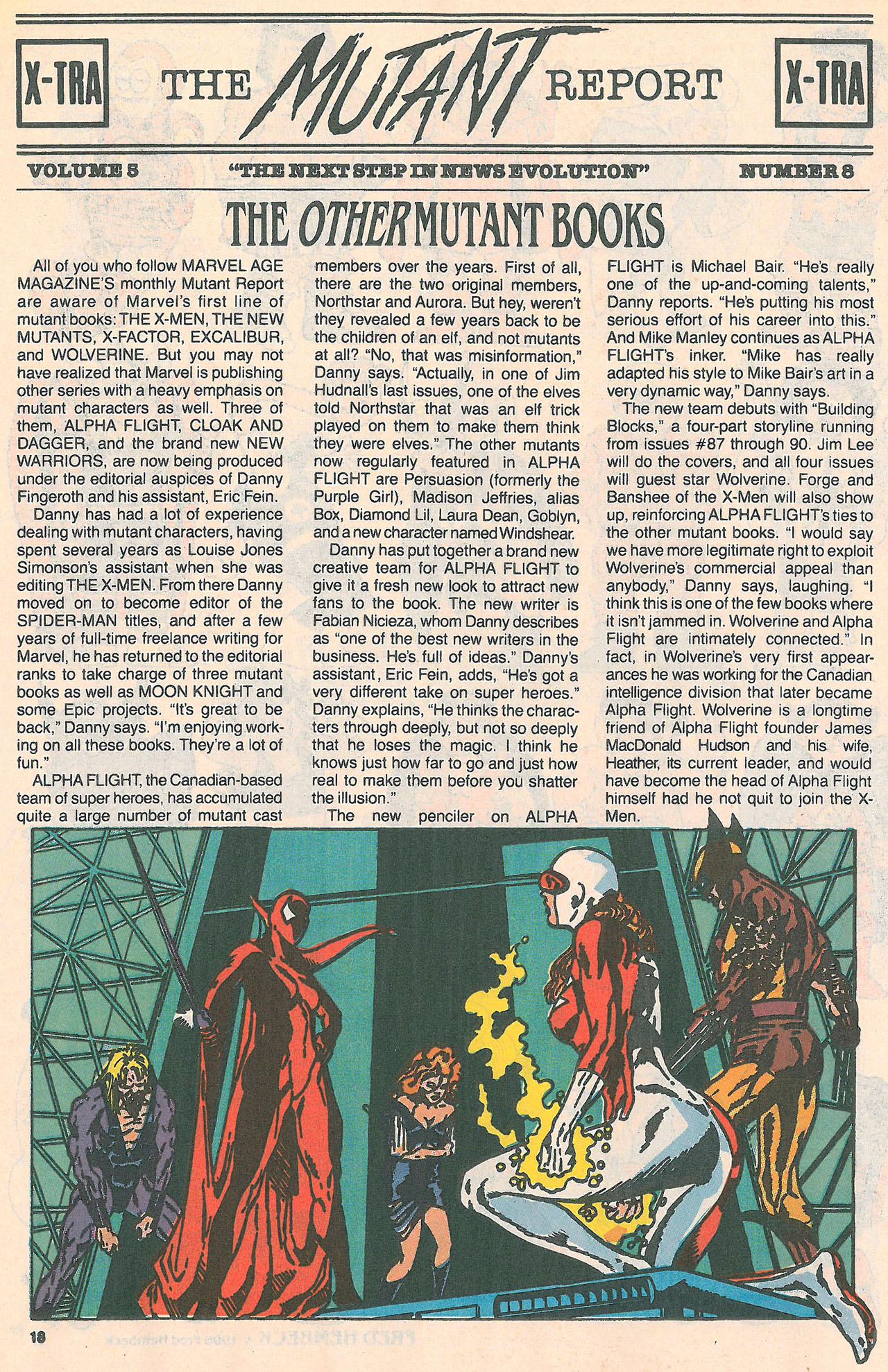 Read online Marvel Age comic -  Issue #93 - 19