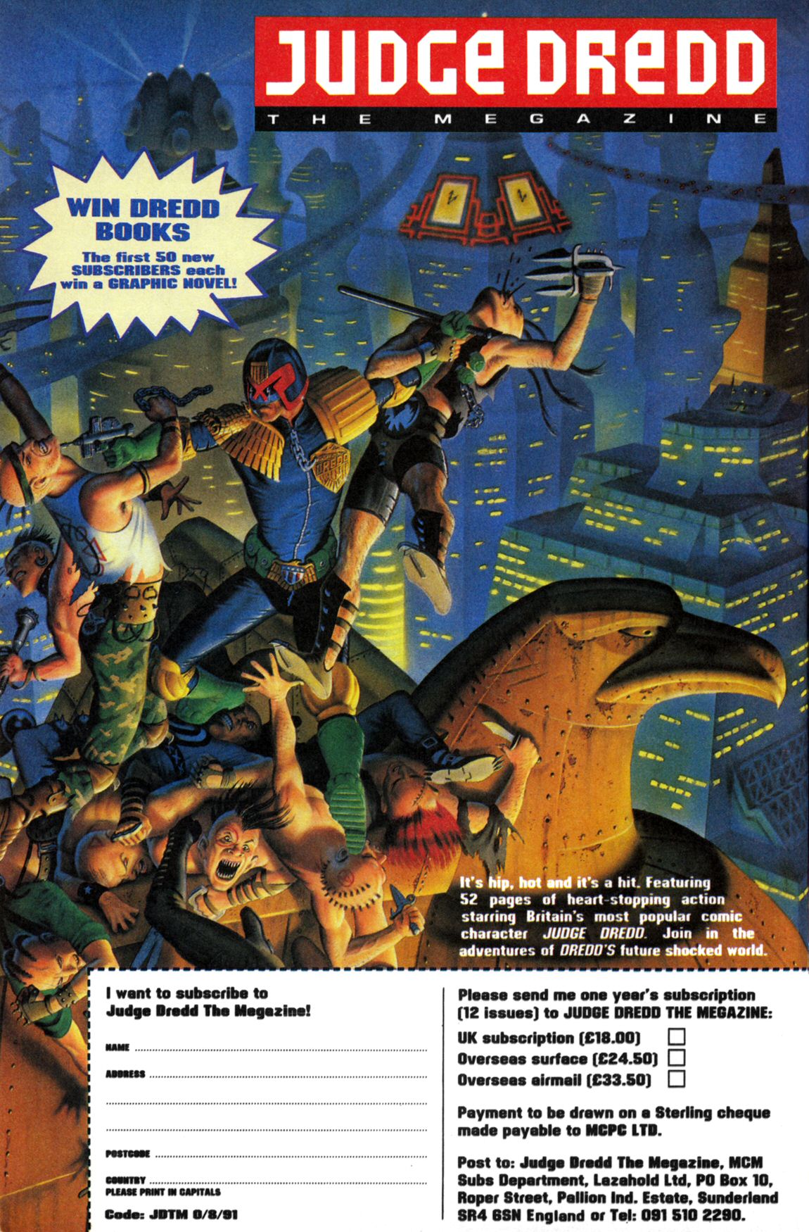 Read online Judge Dredd: The Megazine comic -  Issue #11 - 20