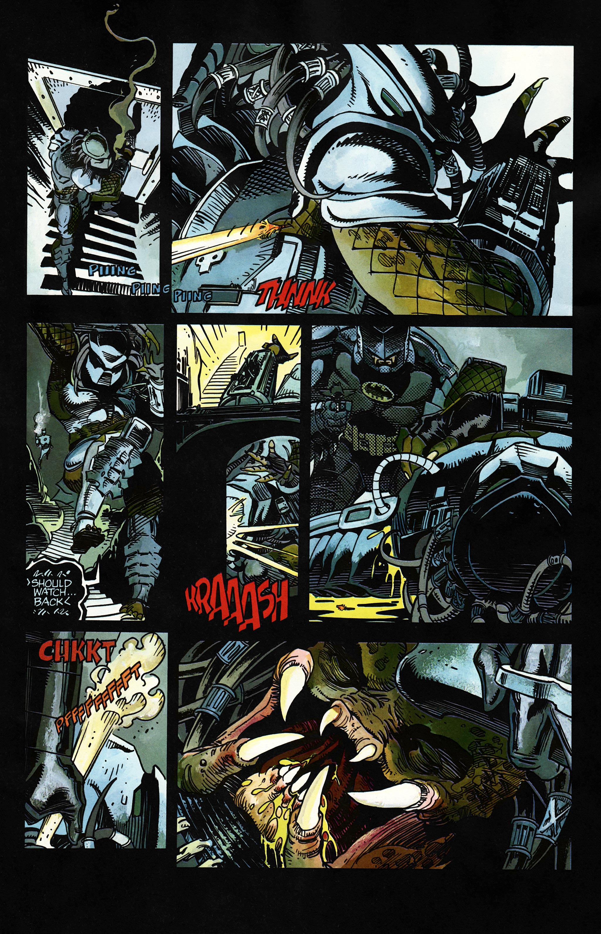 Read online Batman Versus Predator comic -  Issue # Full - 92