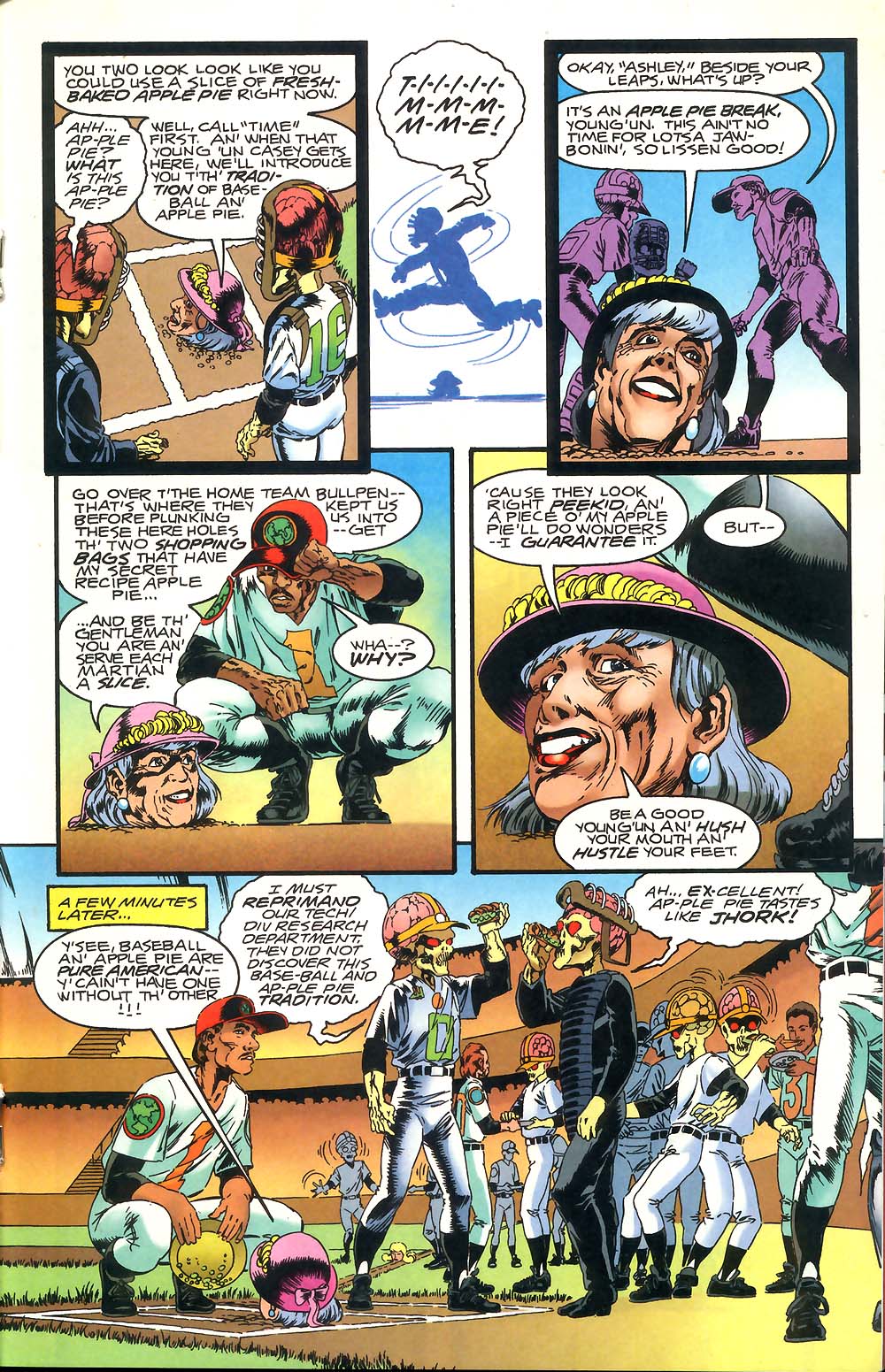 Read online Mars Attacks Baseball Special comic -  Issue # Full - 19
