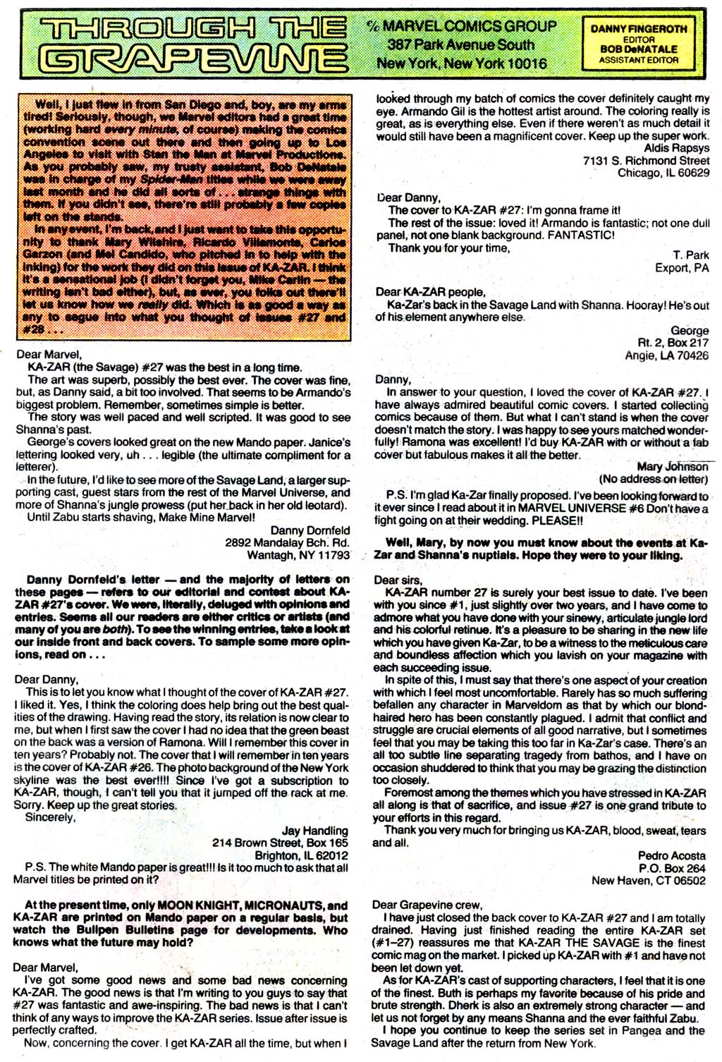 Read online Ka-Zar the Savage comic -  Issue #30 - 31