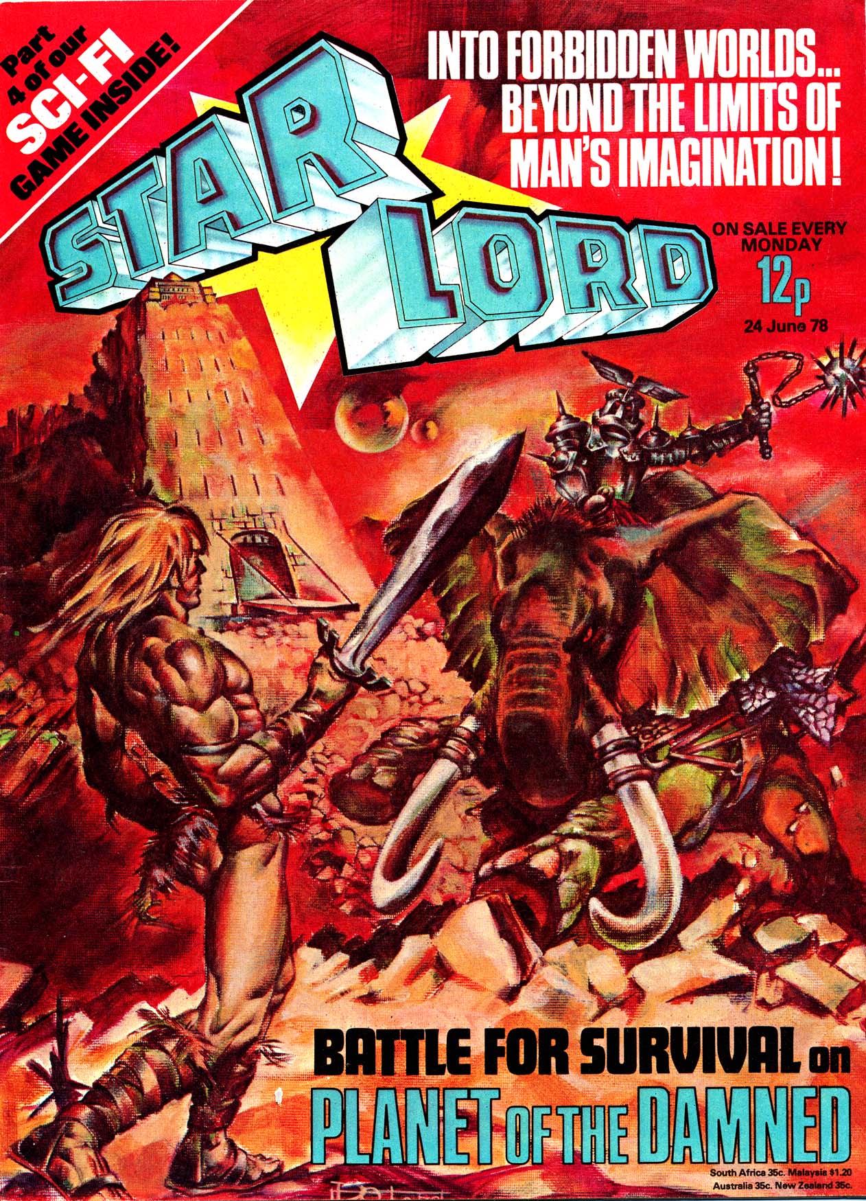 Read online Starlord comic -  Issue #7 - 1