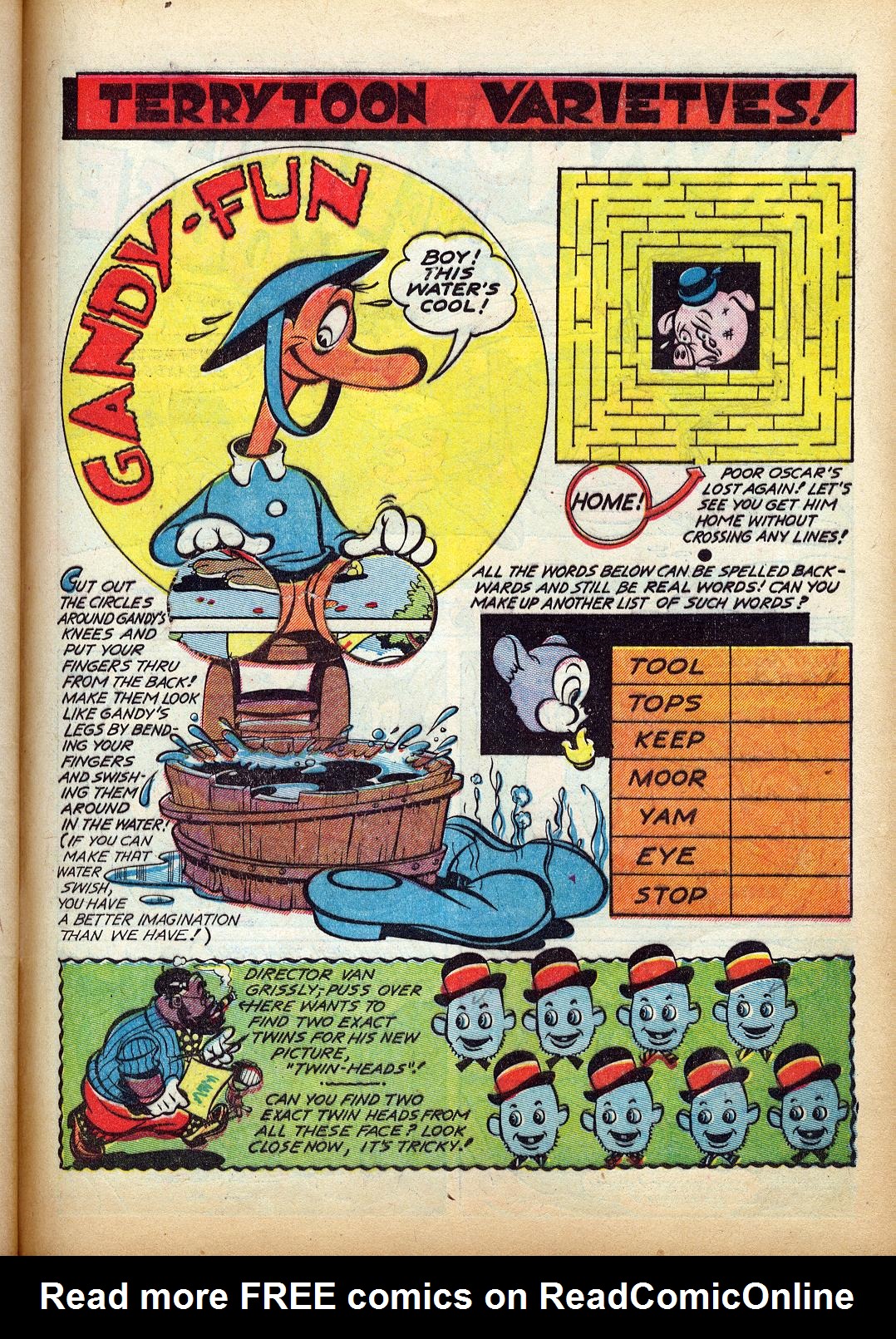 Read online Terry-Toons Comics comic -  Issue #1 - 58
