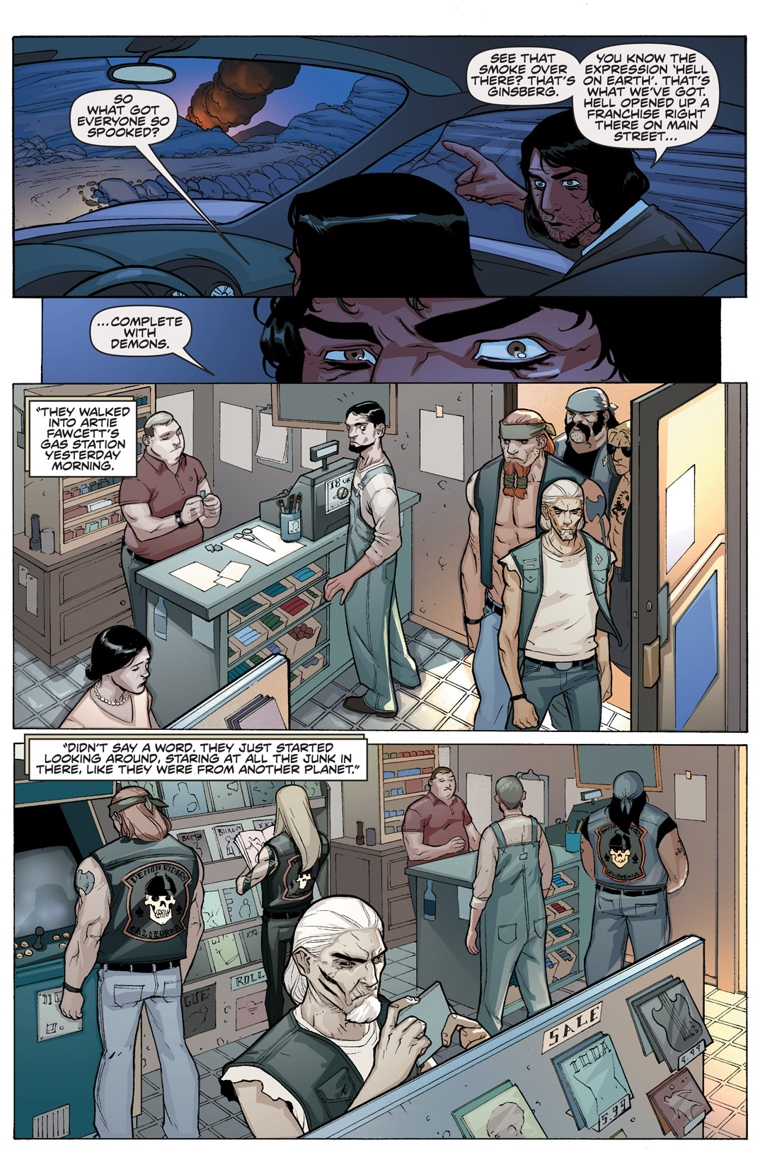 Read online The Darkness: Four Horsemen comic -  Issue #1 - 13