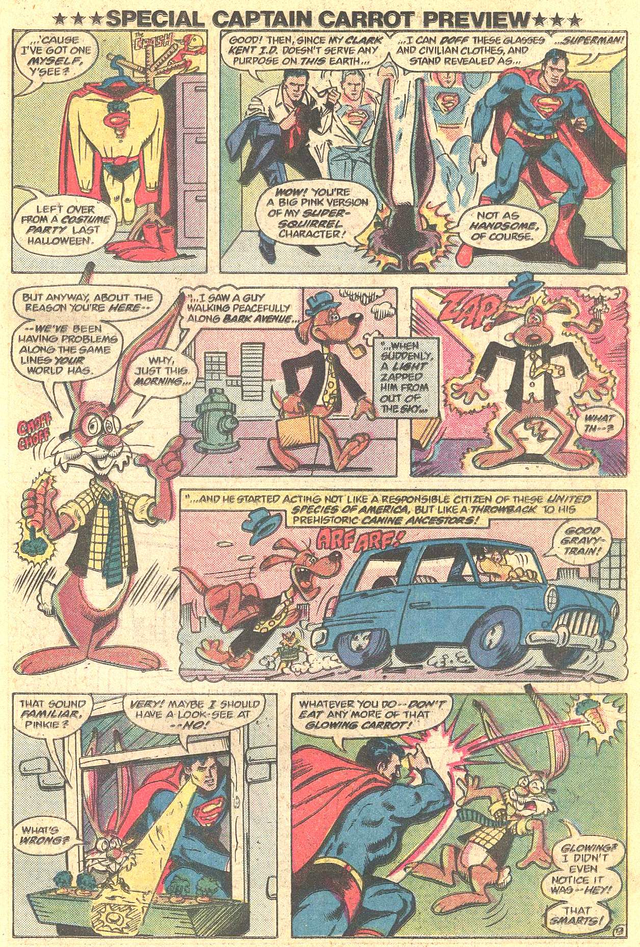 Read online Captain Carrot and His Amazing Zoo Crew! comic -  Issue #0 - 9