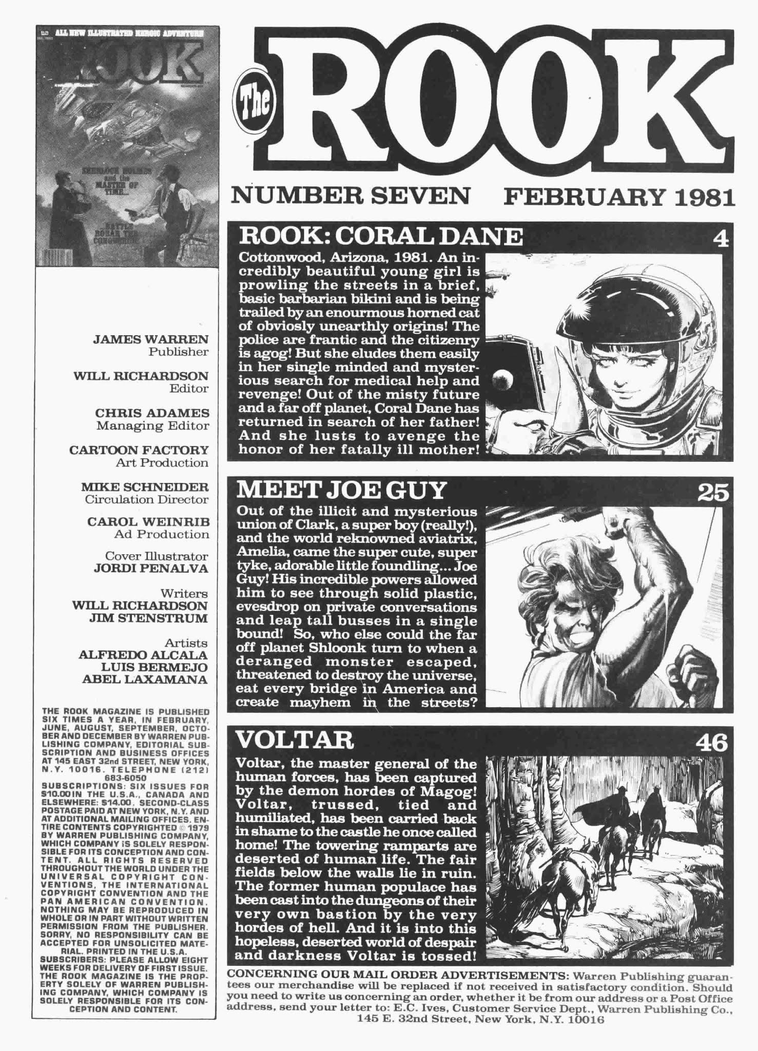 Read online The Rook Magazine comic -  Issue #7 - 3