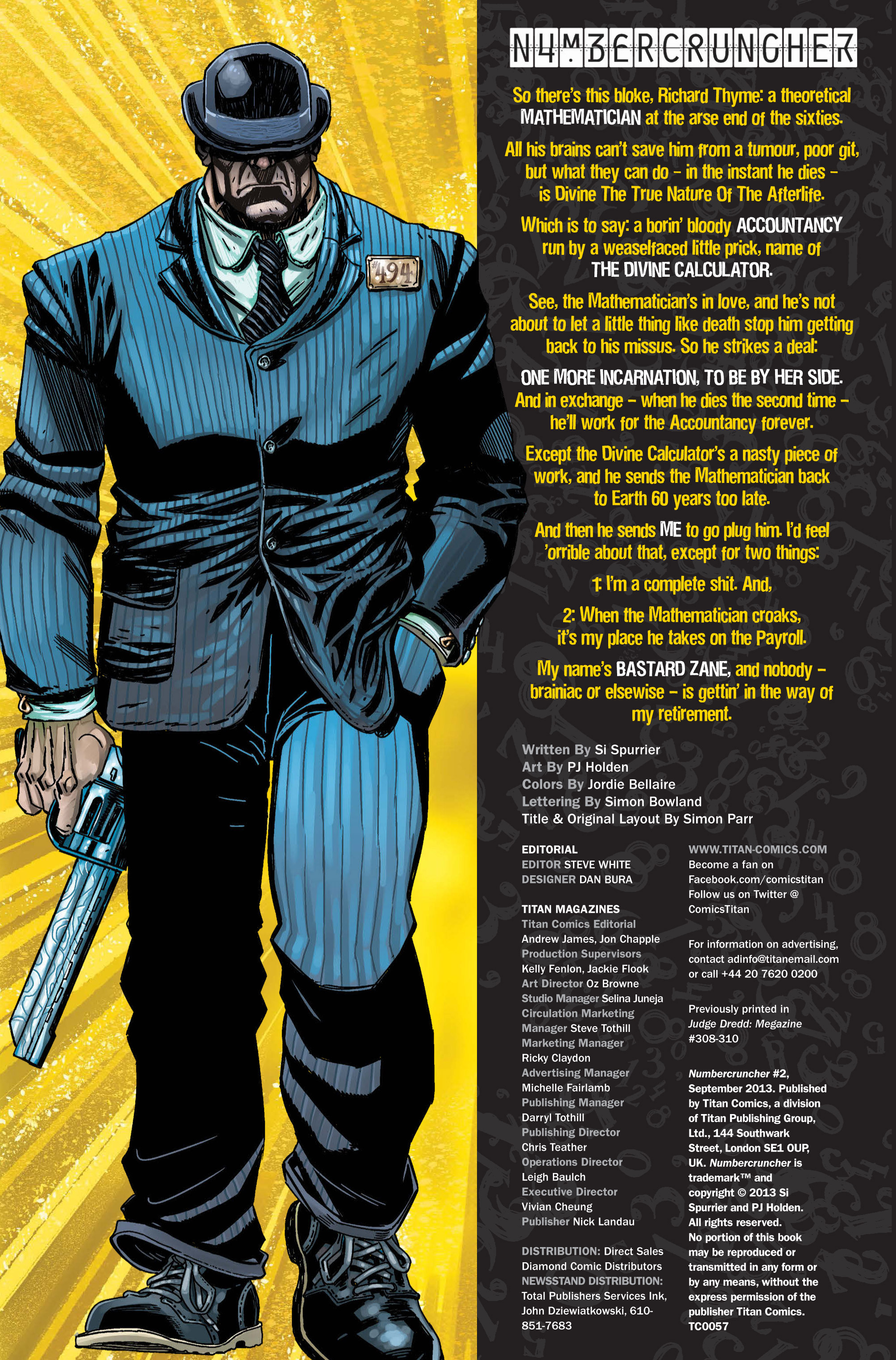 Read online Numbercruncher comic -  Issue #2 - 2