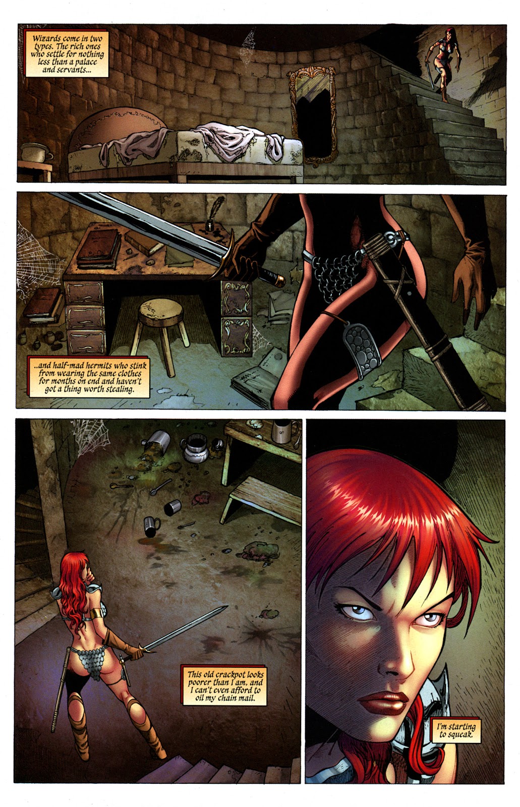 Red Sonja: Blue issue Full - Page 7