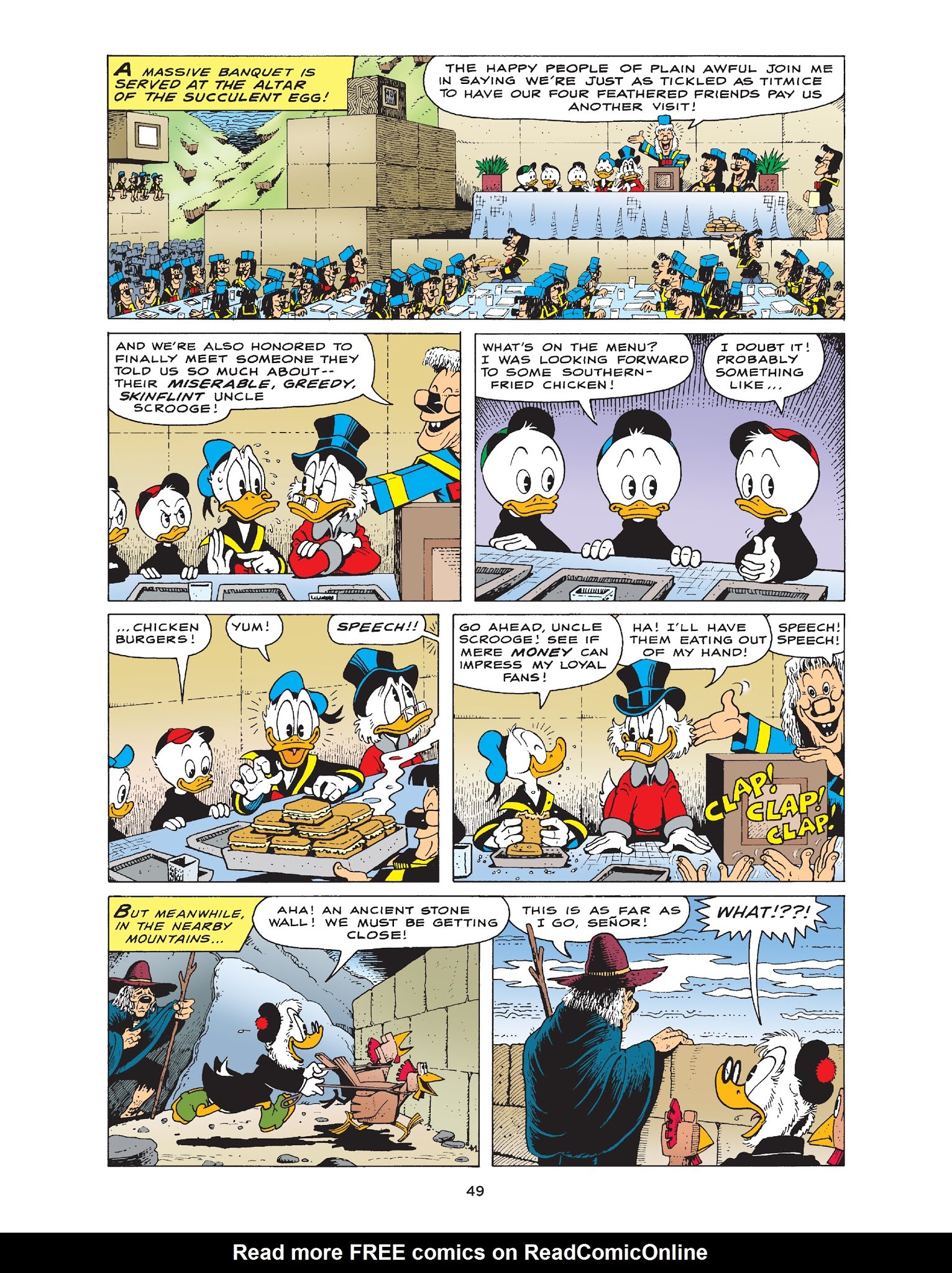 Read online Walt Disney Uncle Scrooge and Donald Duck: The Don Rosa Library comic -  Issue # TPB 2 (Part 1) - 50