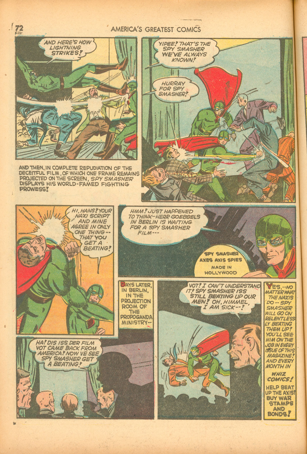 Read online America's Greatest Comics comic -  Issue #8 - 72