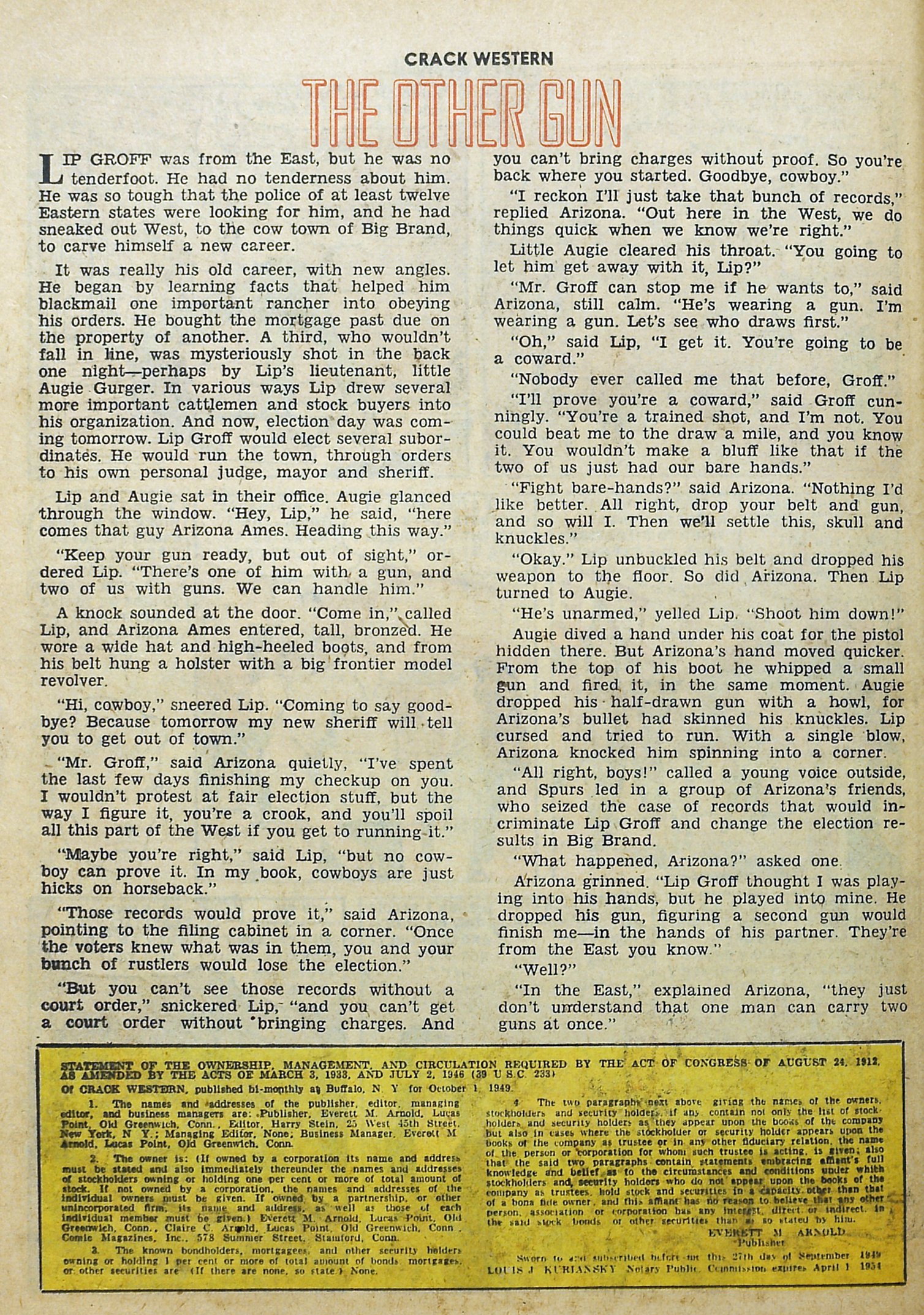 Read online Crack Western comic -  Issue #65 - 26