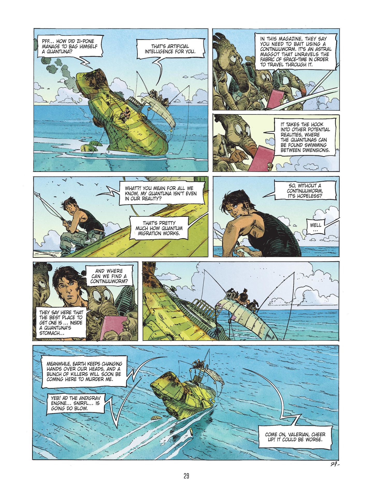 Read online Valerian and Laureline: Shingouzlooz Inc comic -  Issue # Full - 29