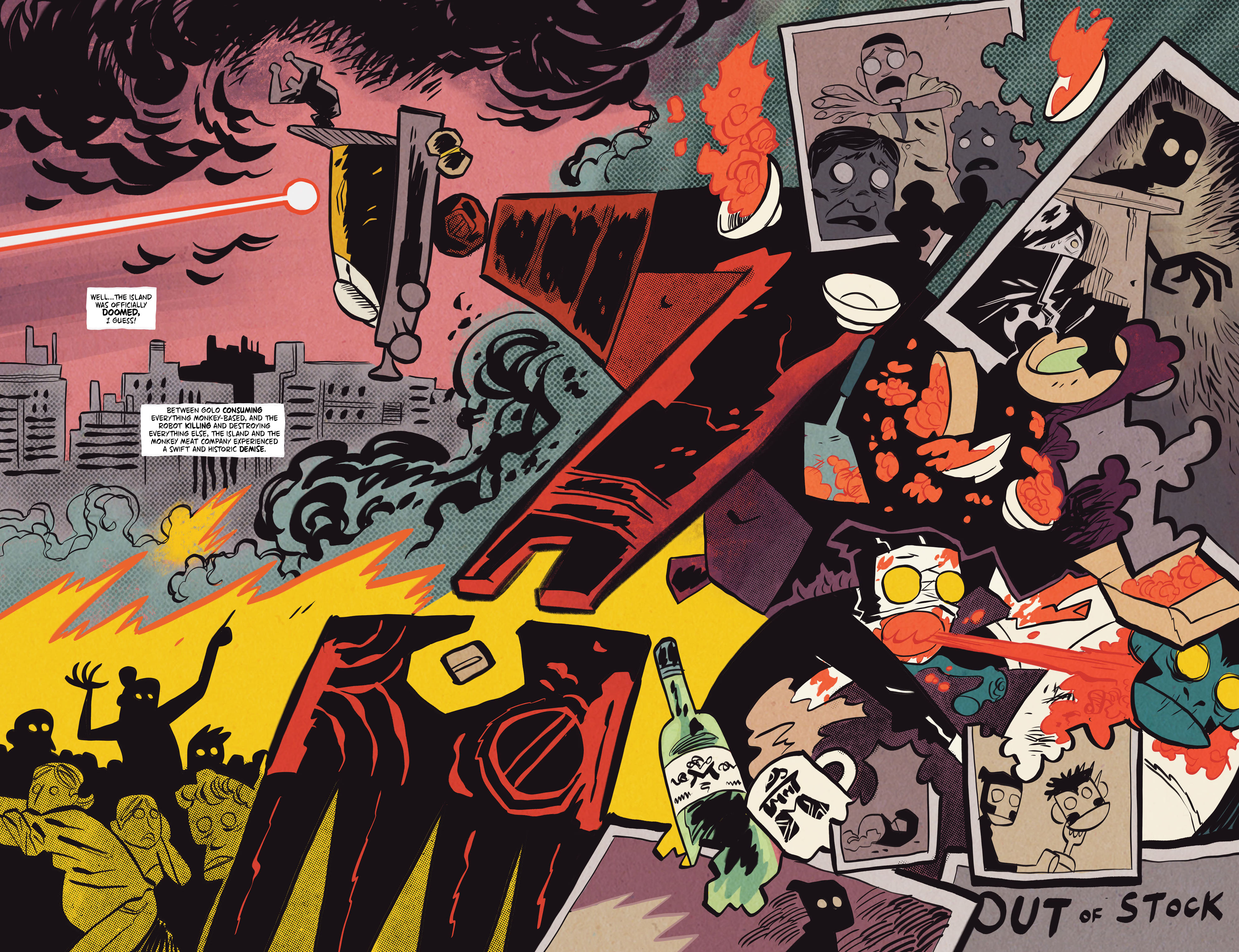 Read online Monkey Meat comic -  Issue #5 - 9
