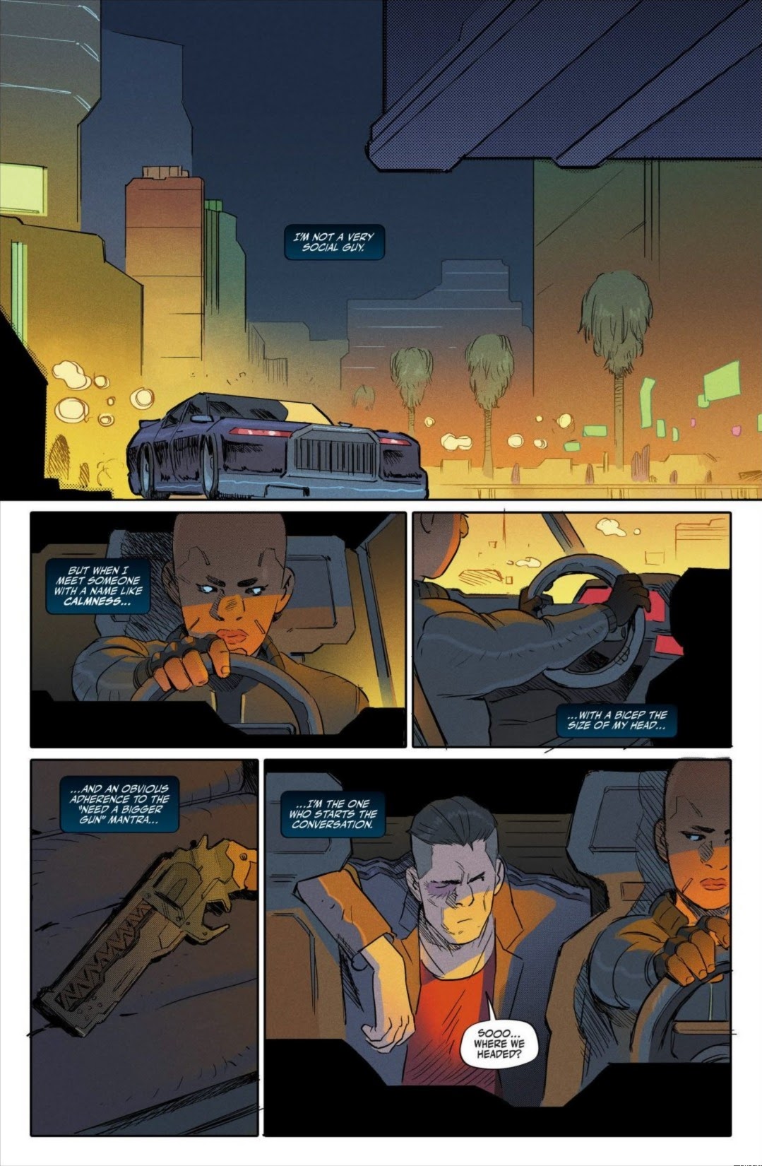 Read online Cyberpunk 2077: Where’s Johnny comic -  Issue #1 - 12