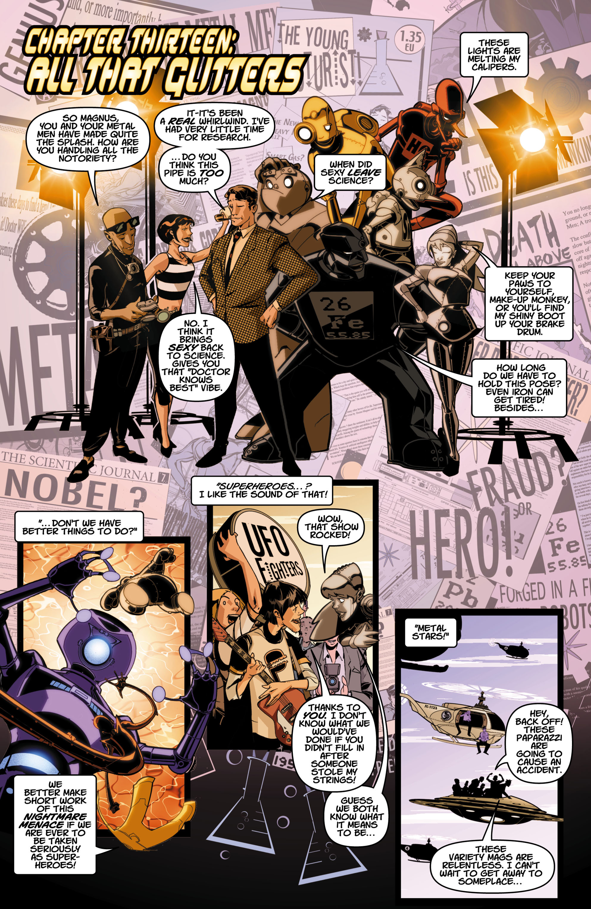 Read online Metal Men (2007) comic -  Issue #5 - 7