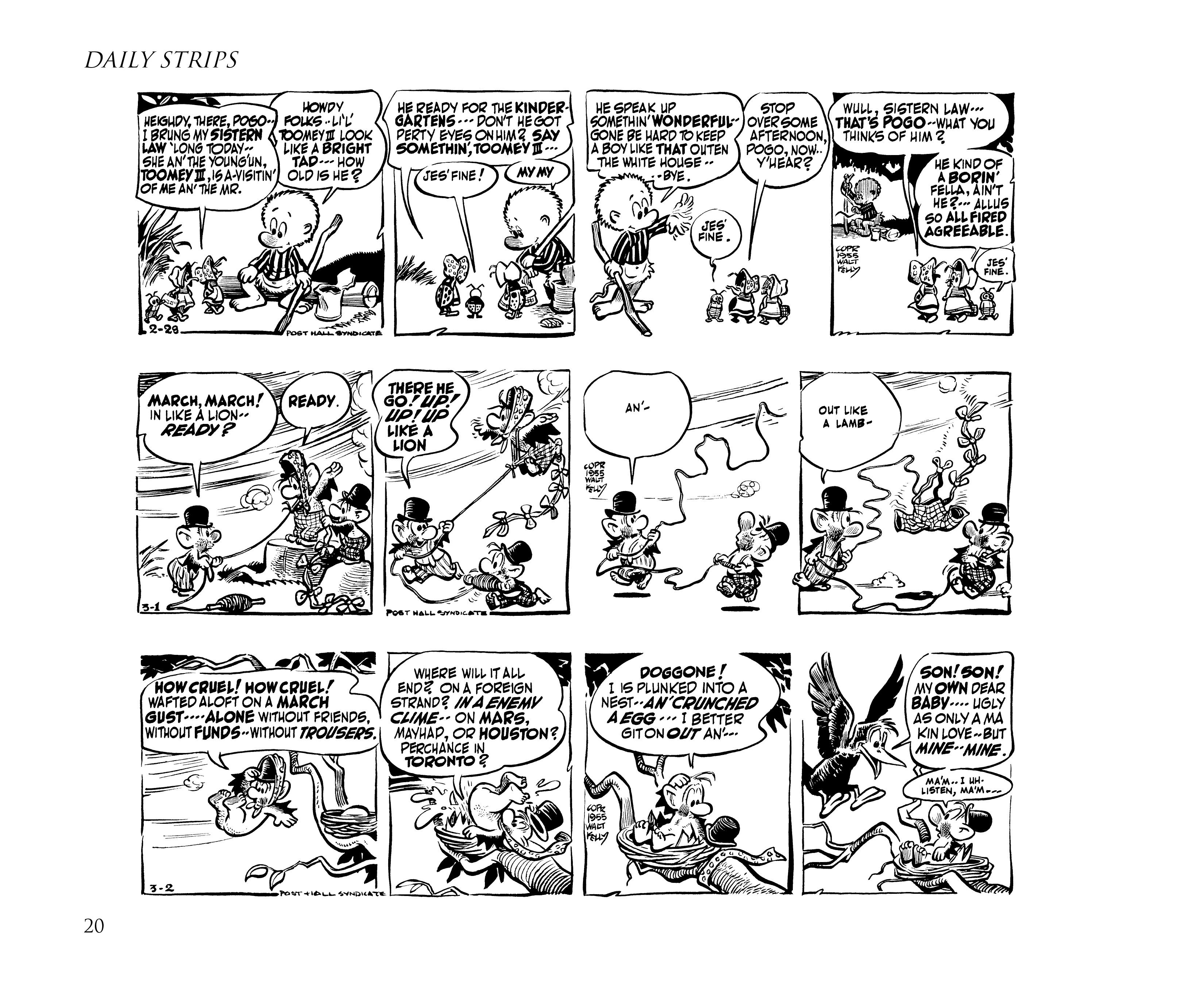 Read online Pogo by Walt Kelly: The Complete Syndicated Comic Strips comic -  Issue # TPB 4 (Part 1) - 32