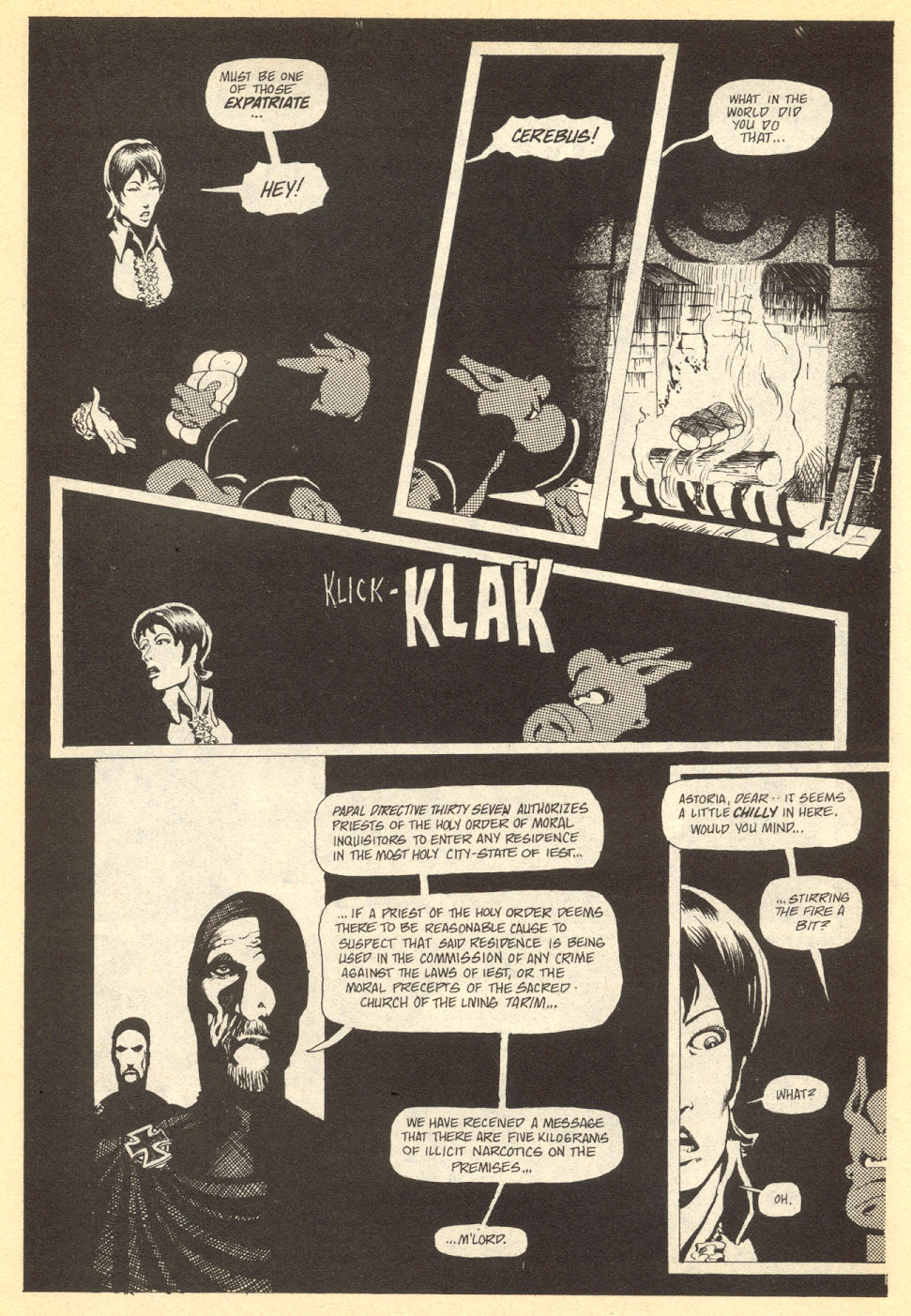 Read online Cerebus comic -  Issue #32 - 17