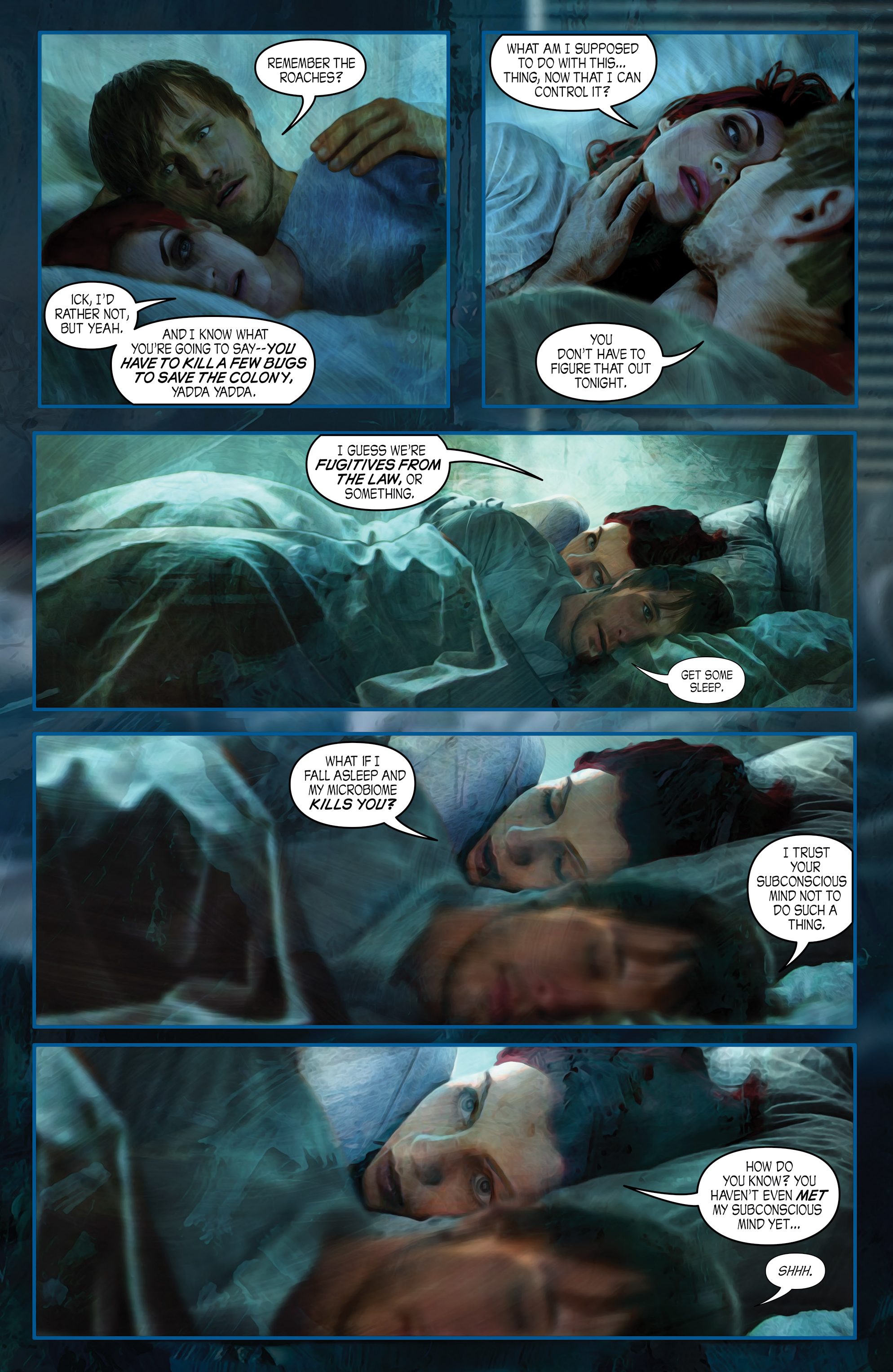 Read online John Carpenter's Tales of Science Fiction: Redhead comic -  Issue #5 - 22