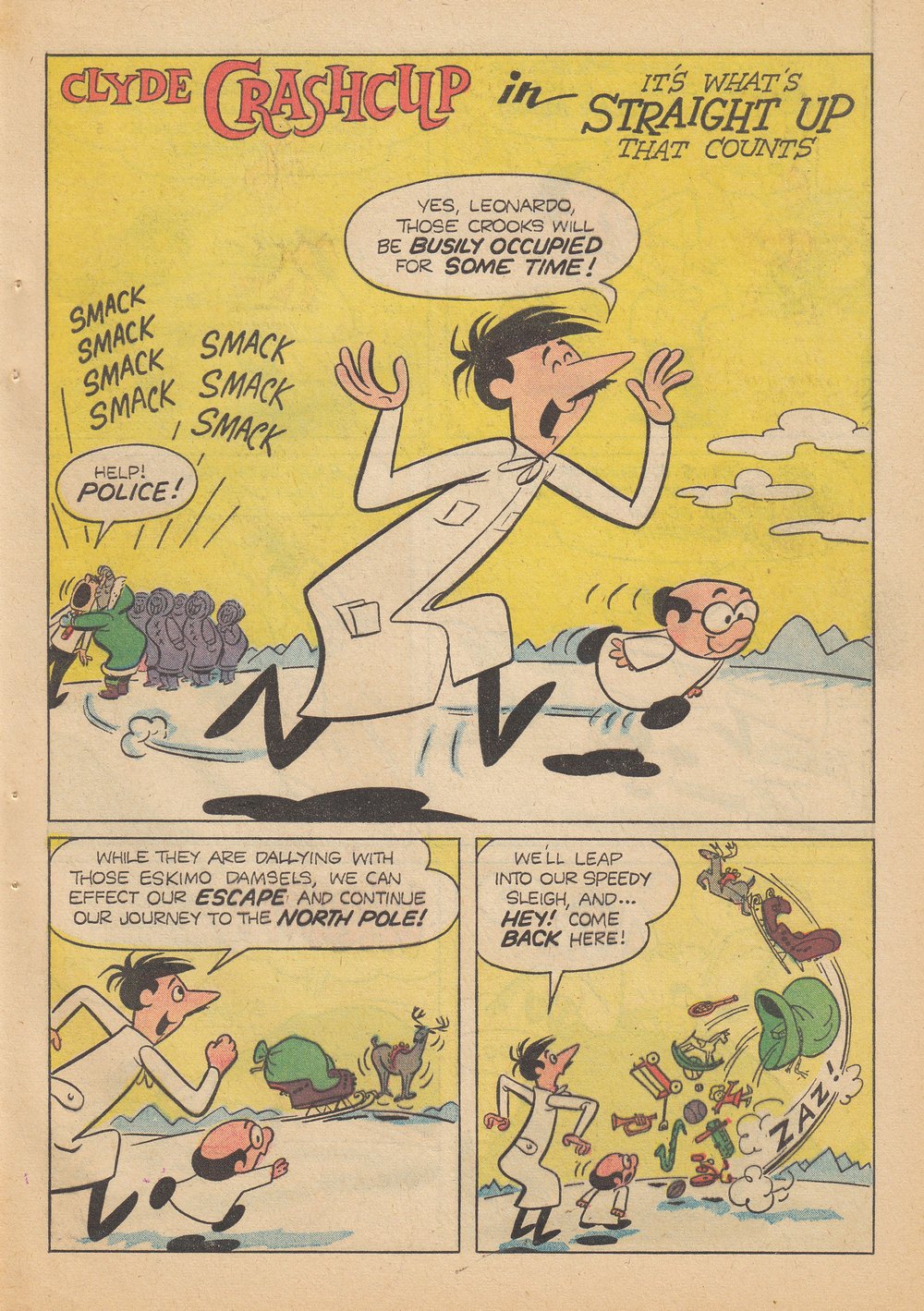 Read online Alvin and His Pals in Merry Christmas with Clyde Crashcup and Leonardo comic -  Issue # Full - 43