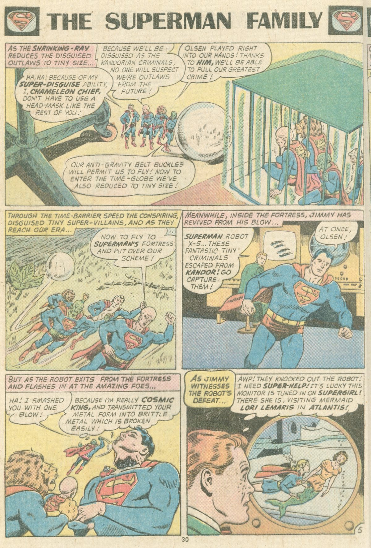 Read online The Superman Family comic -  Issue #169 - 30