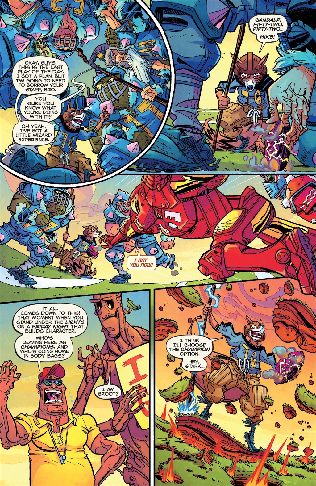 Read online Marvel-Verse: Rocket & Groot comic -  Issue # TPB - 95