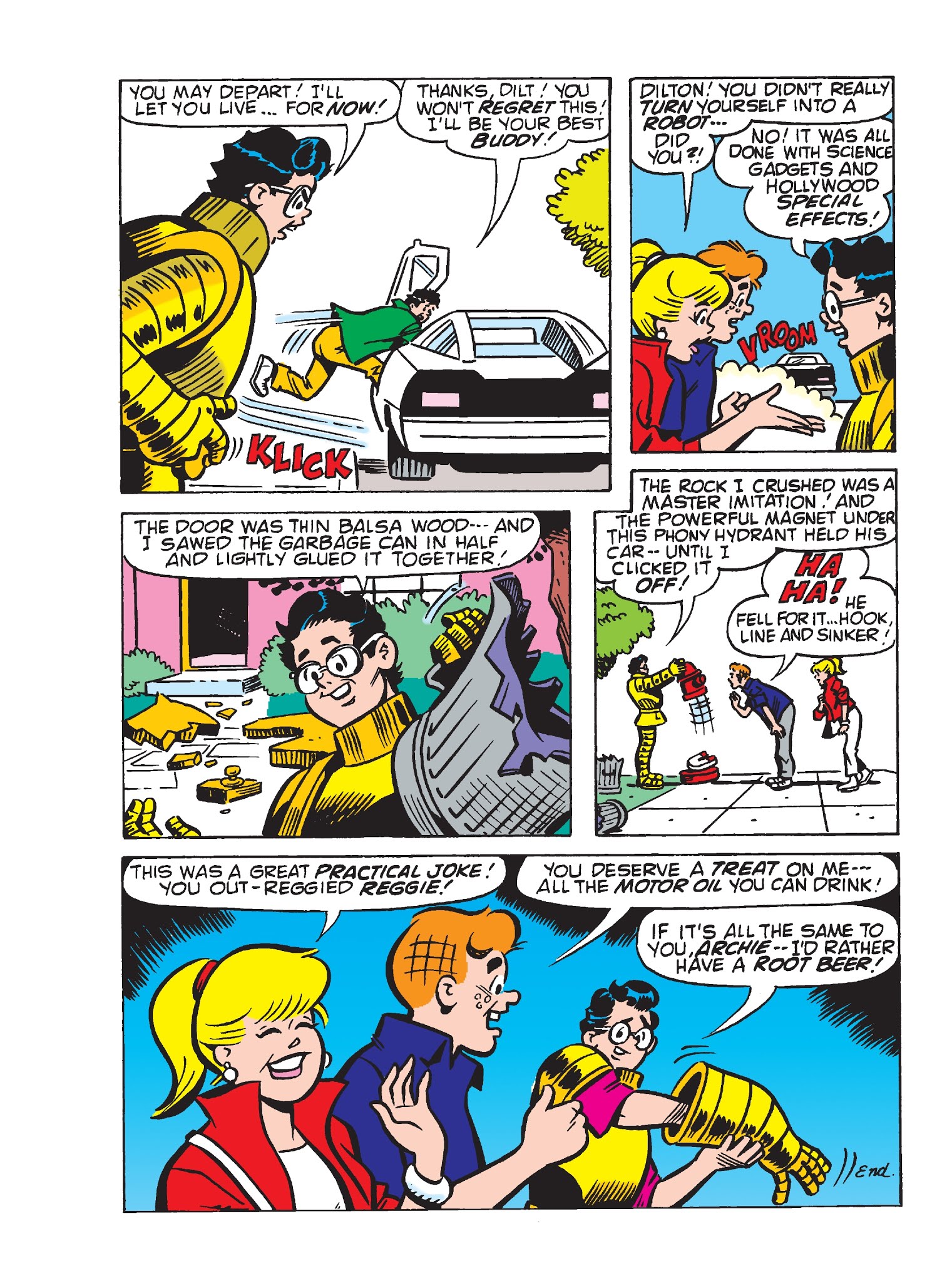 Read online Archie's Funhouse Double Digest comic -  Issue #27 - 145