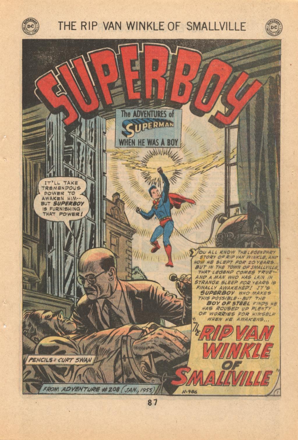Read online Superboy (1949) comic -  Issue #185 - 88