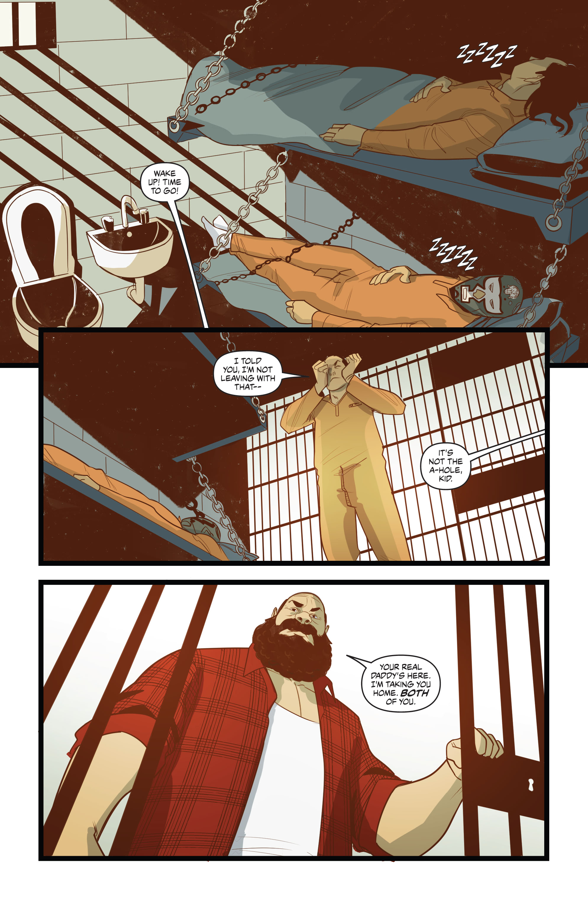 Read online Over the Ropes comic -  Issue # _TPB - 85