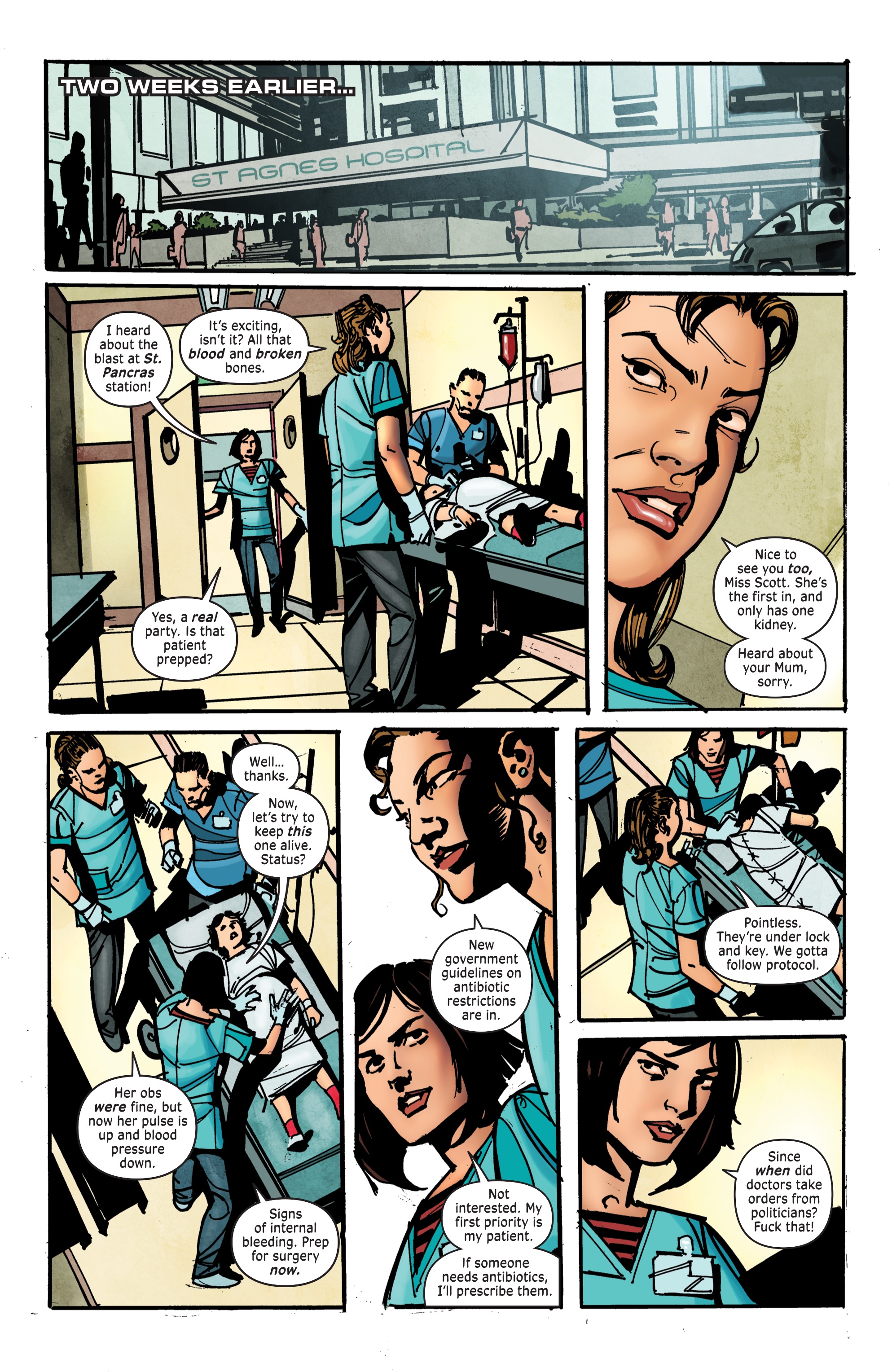 Read online Surgeon X comic -  Issue #1 - 18