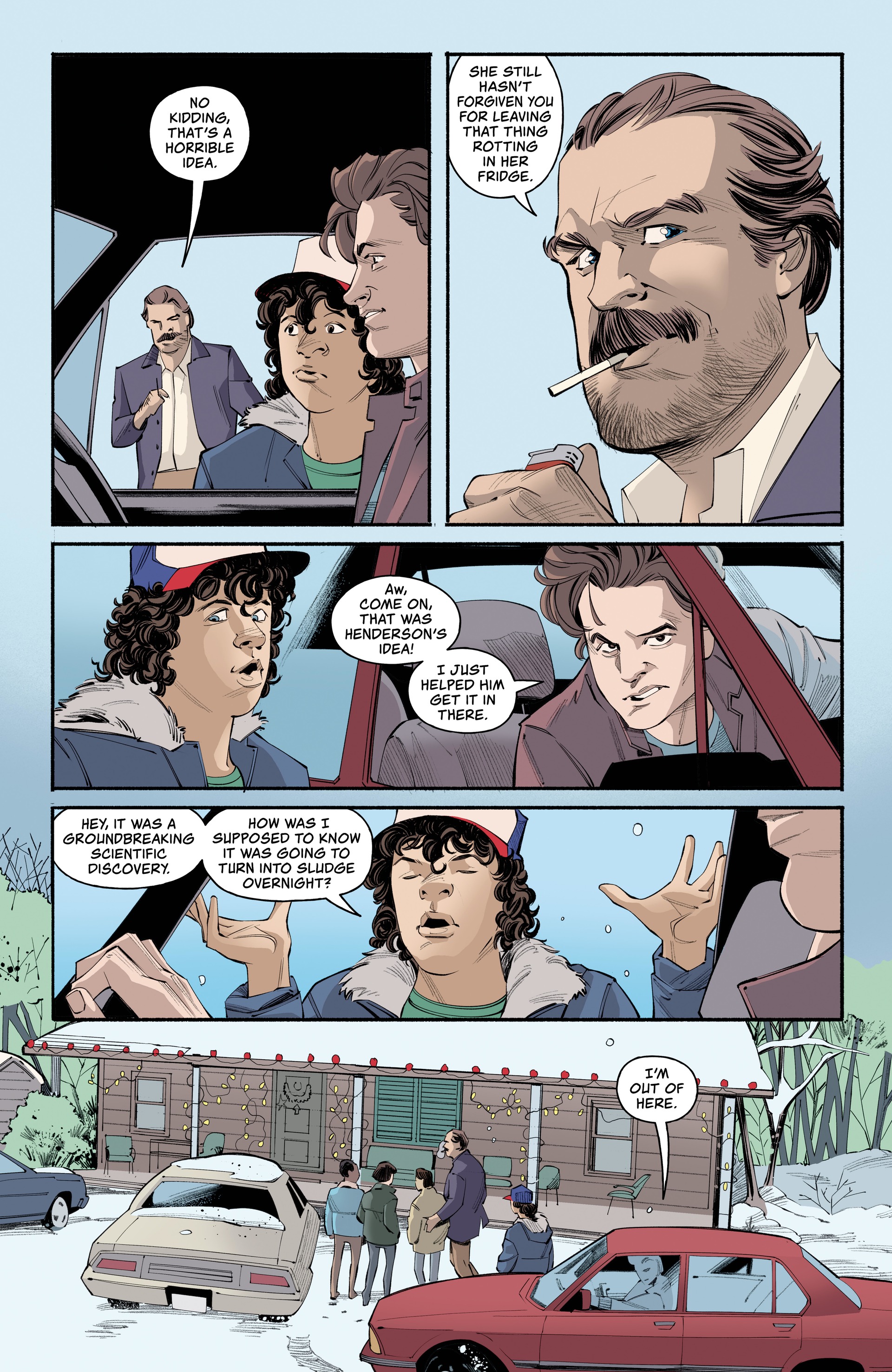 Read online Stranger Things Holiday Specials comic -  Issue # TPB - 36