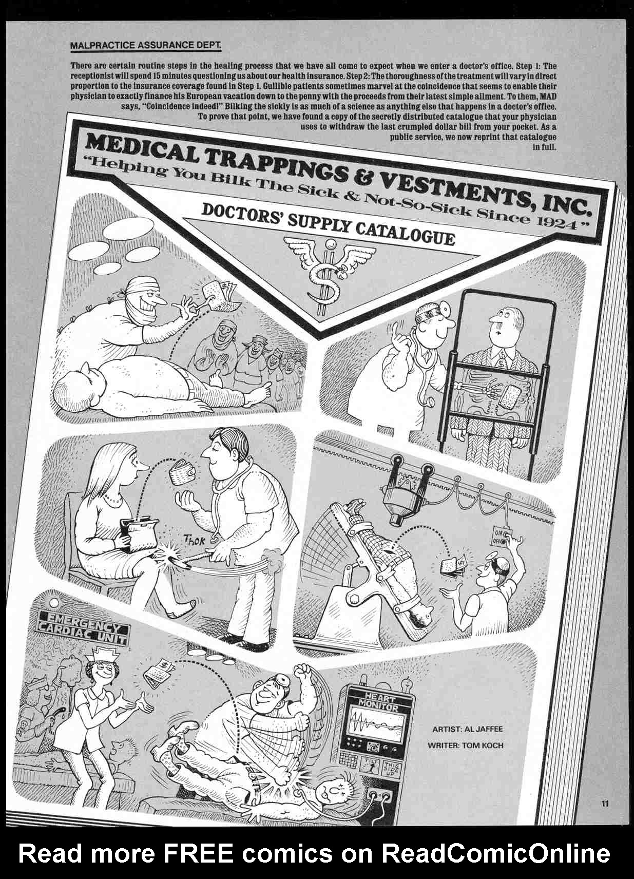 Read online MAD comic -  Issue #324 - 13