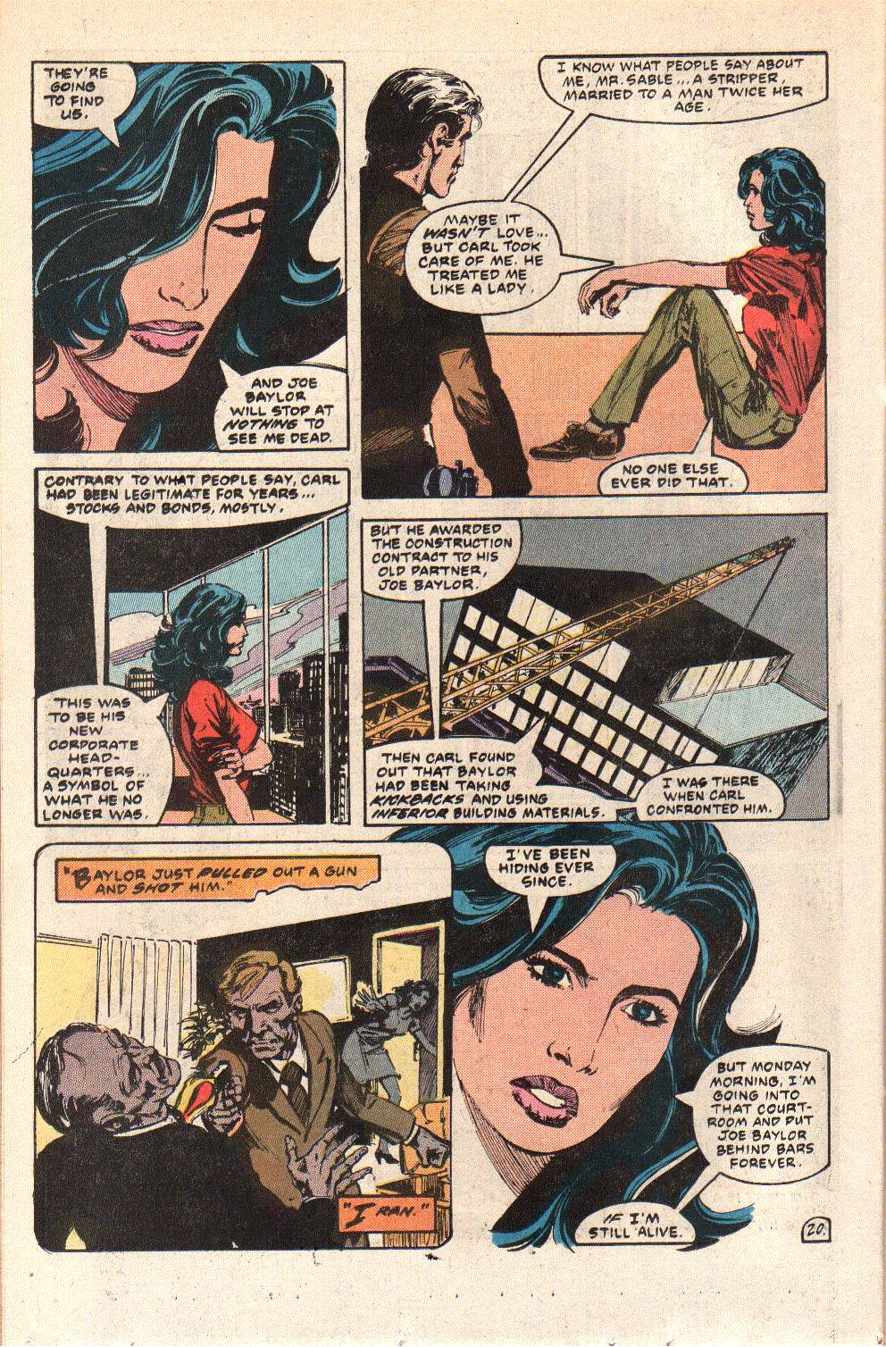 Read online Jon Sable, Freelance comic -  Issue #7 - 22