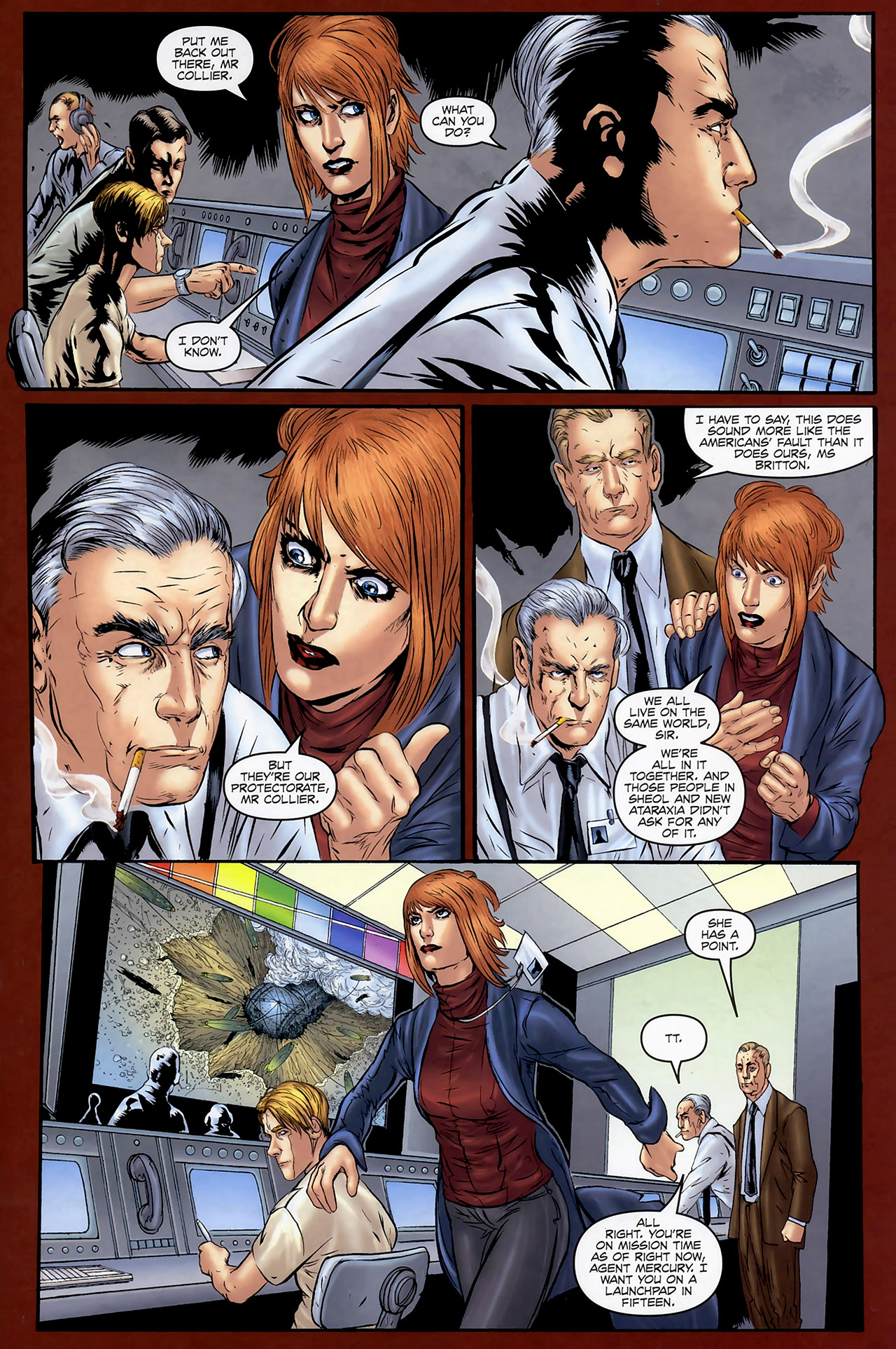 Read online Anna Mercury comic -  Issue #4 - 16